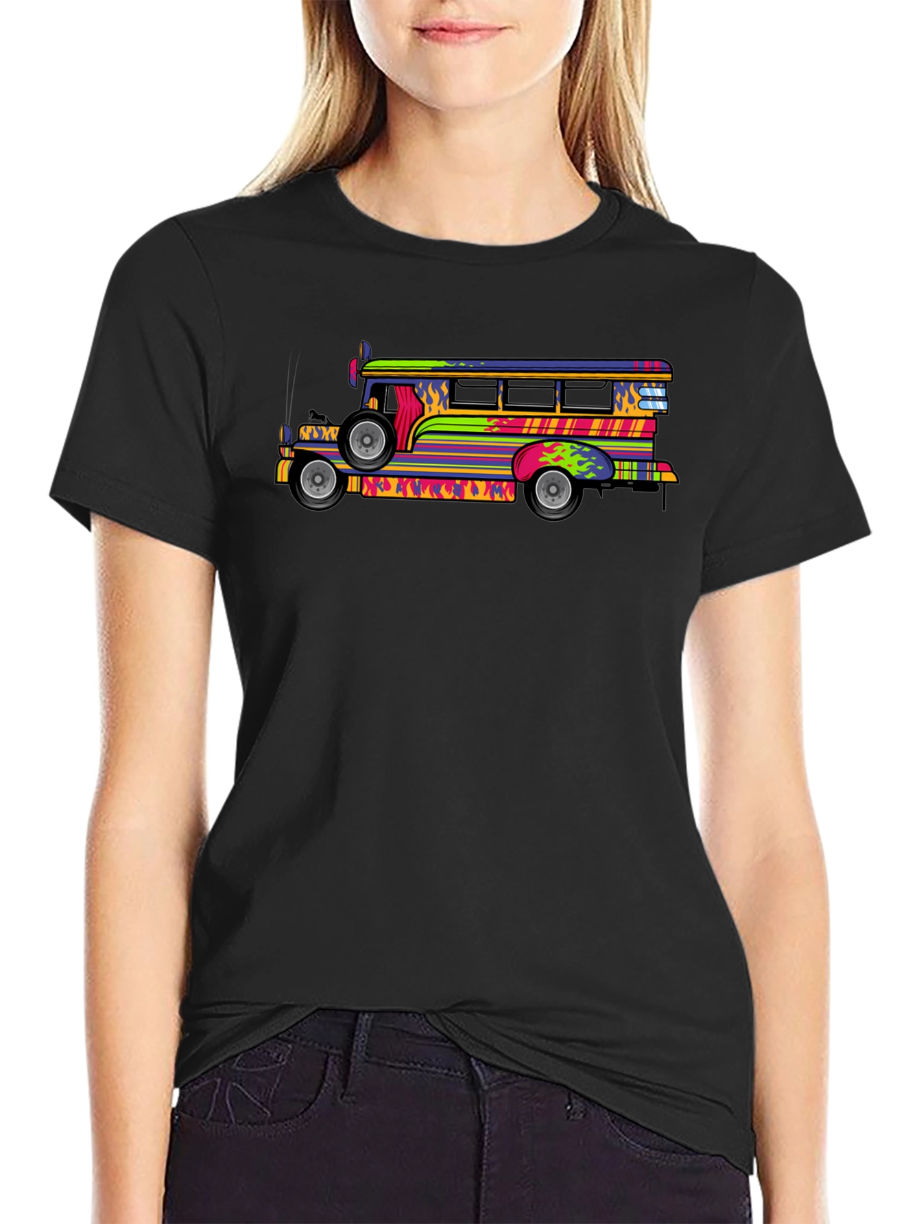 Colorful Philippine Jeepney T-Shirt
