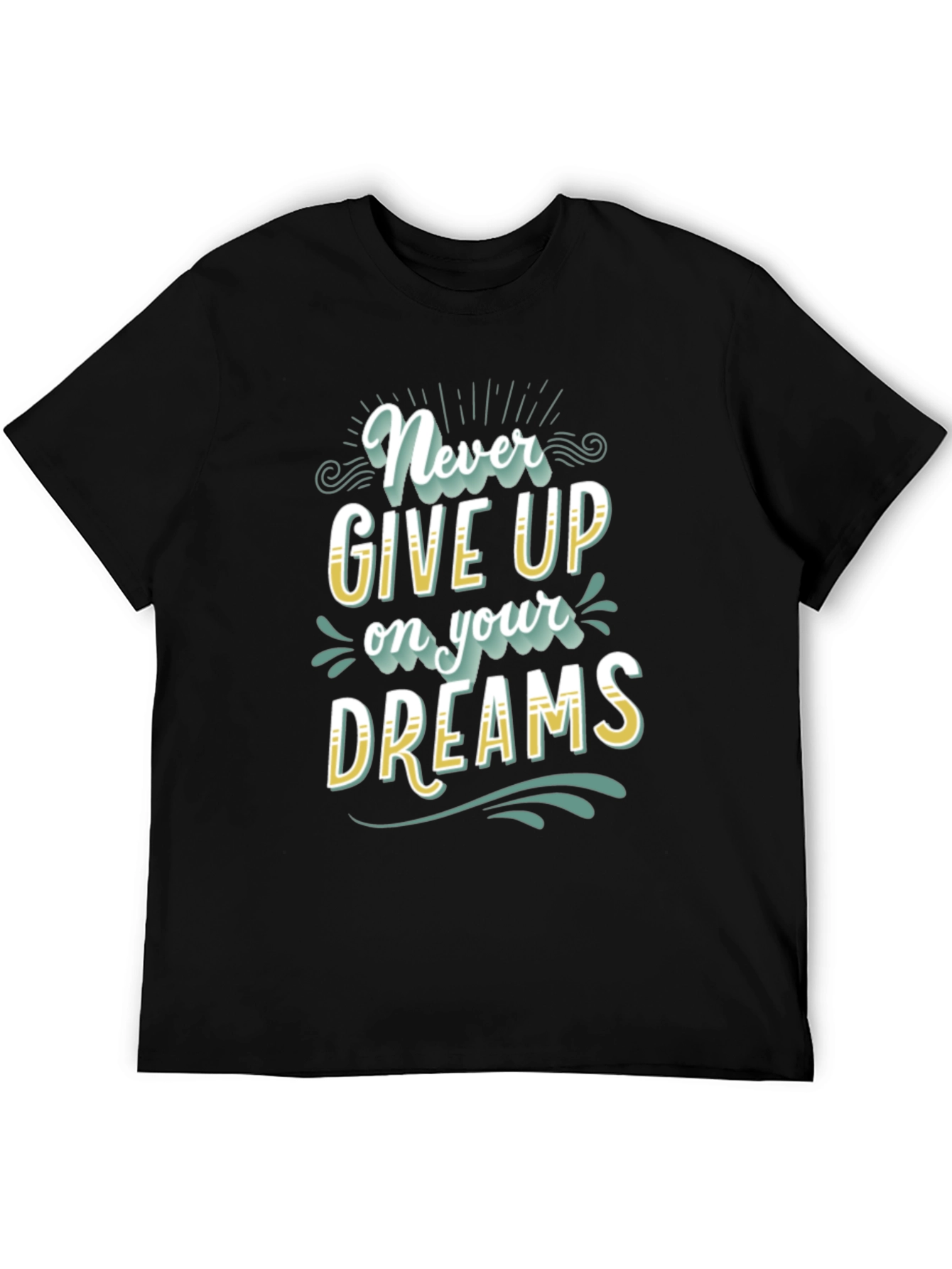 Motivational Never Give Up T-Shirt