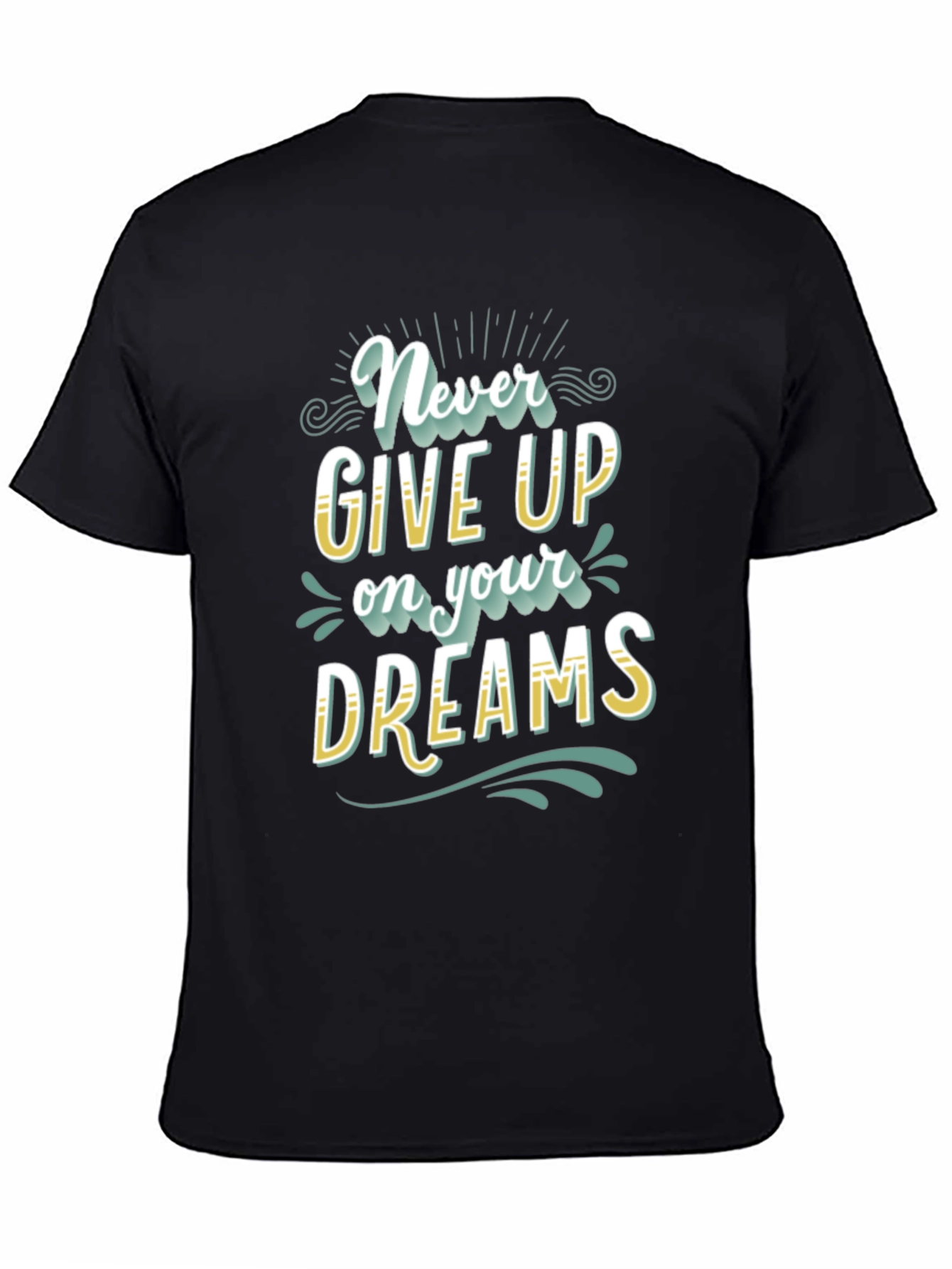 Motivational Never Give Up T-Shirt