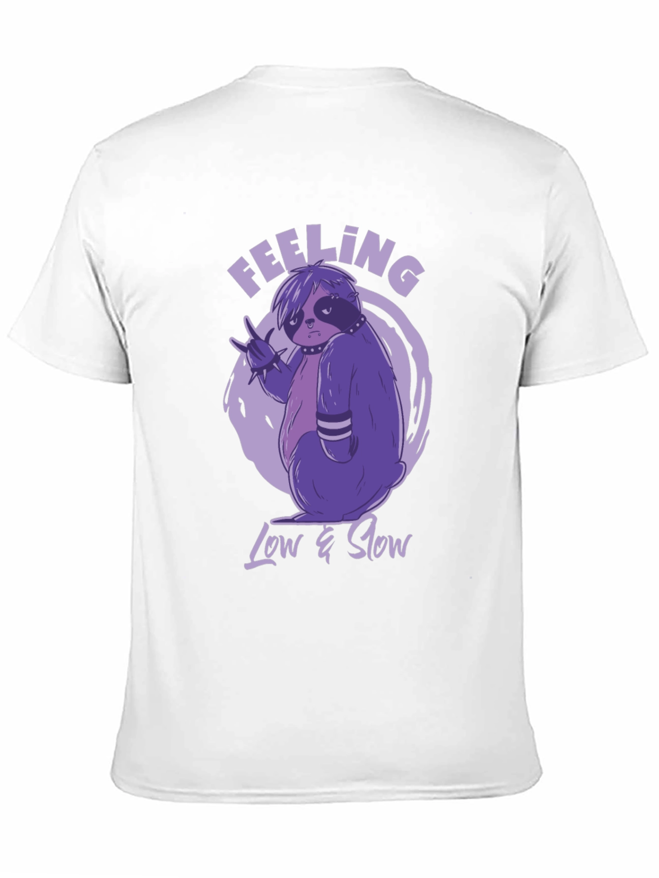 Feeling Low & Slow Sloth Graphic T-Shirt