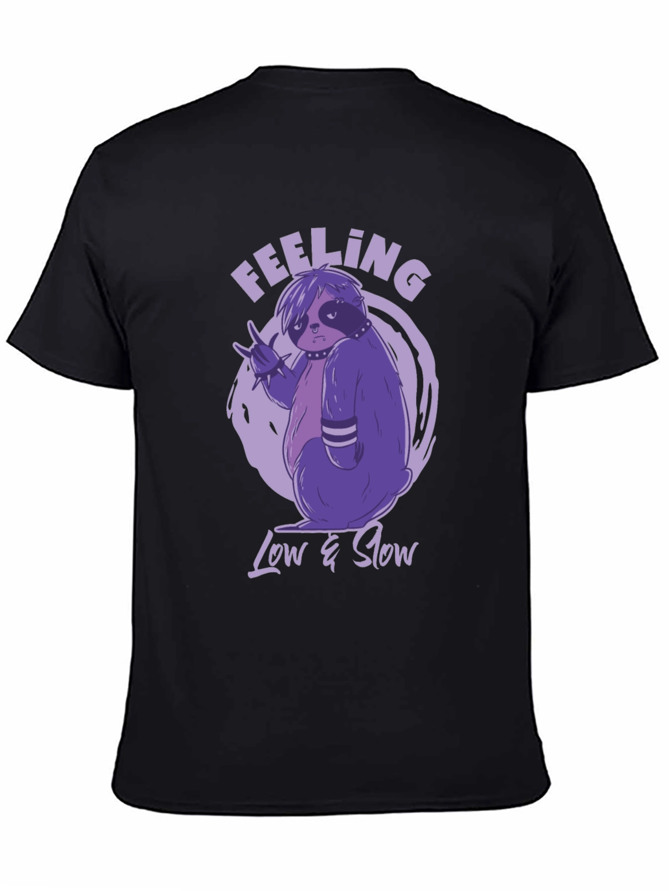 Feeling Low & Slow Sloth Graphic T-Shirt