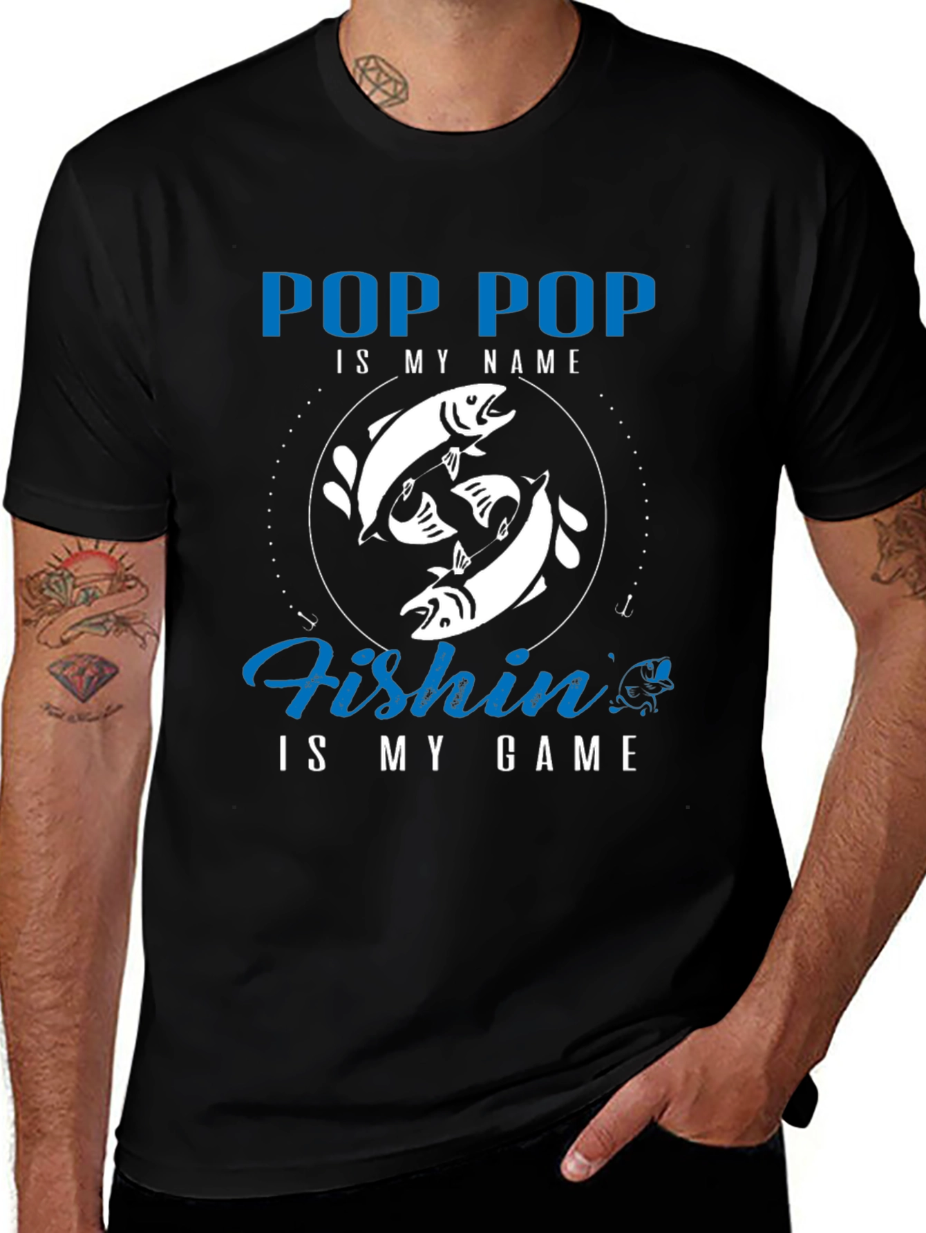 Pop Pop Fishing Game T-Shirt