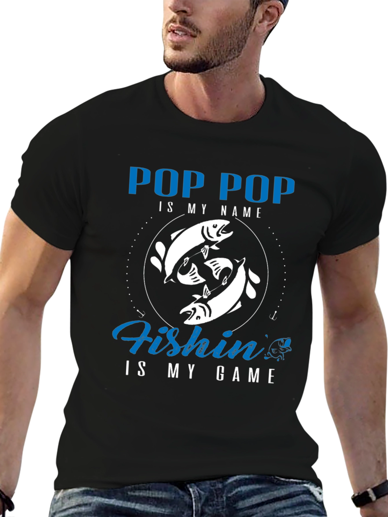 Pop Pop Fishing Game T-Shirt