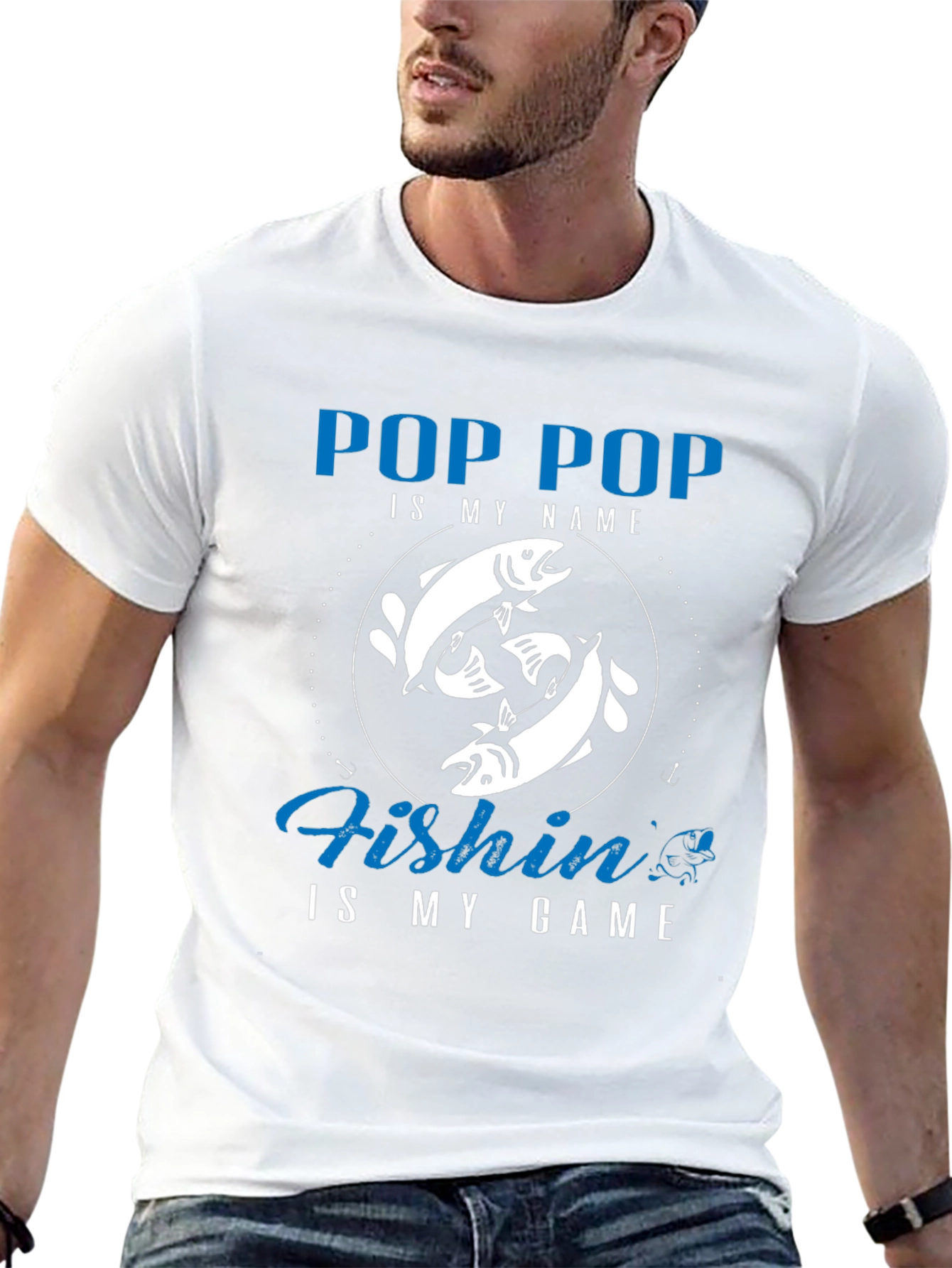 Pop Pop Fishing Game T-Shirt