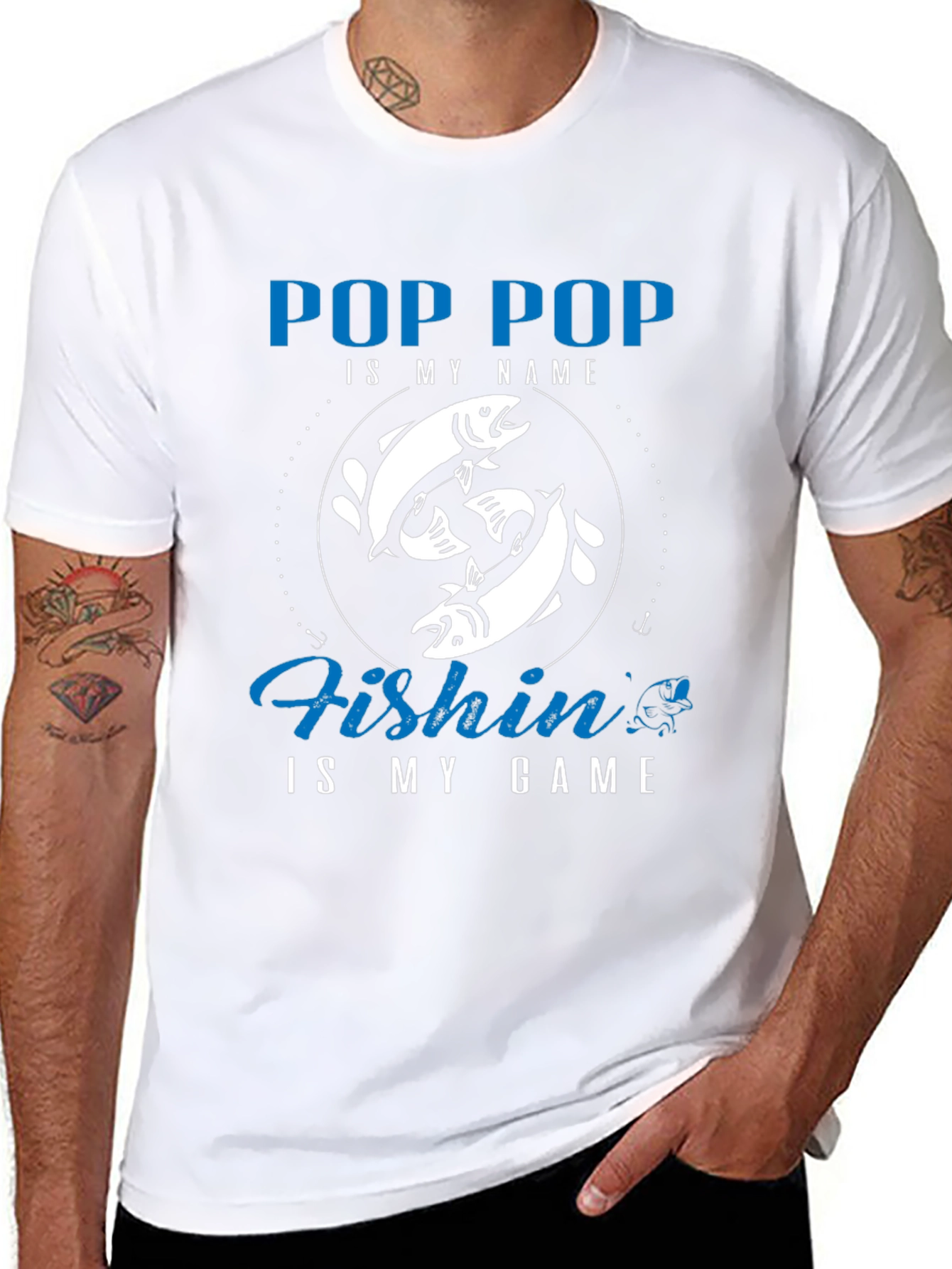 Pop Pop Fishing Game T-Shirt
