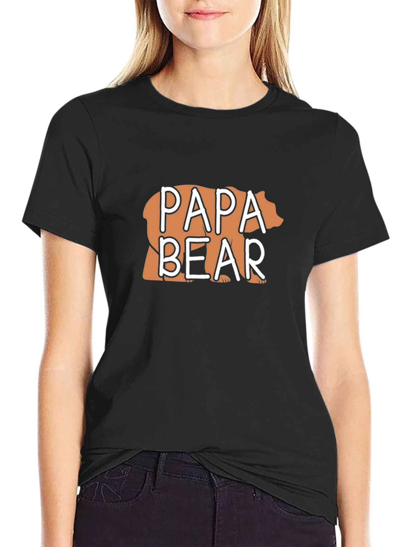 Papa Bear Graphic Tee - Dad Gift Idea
