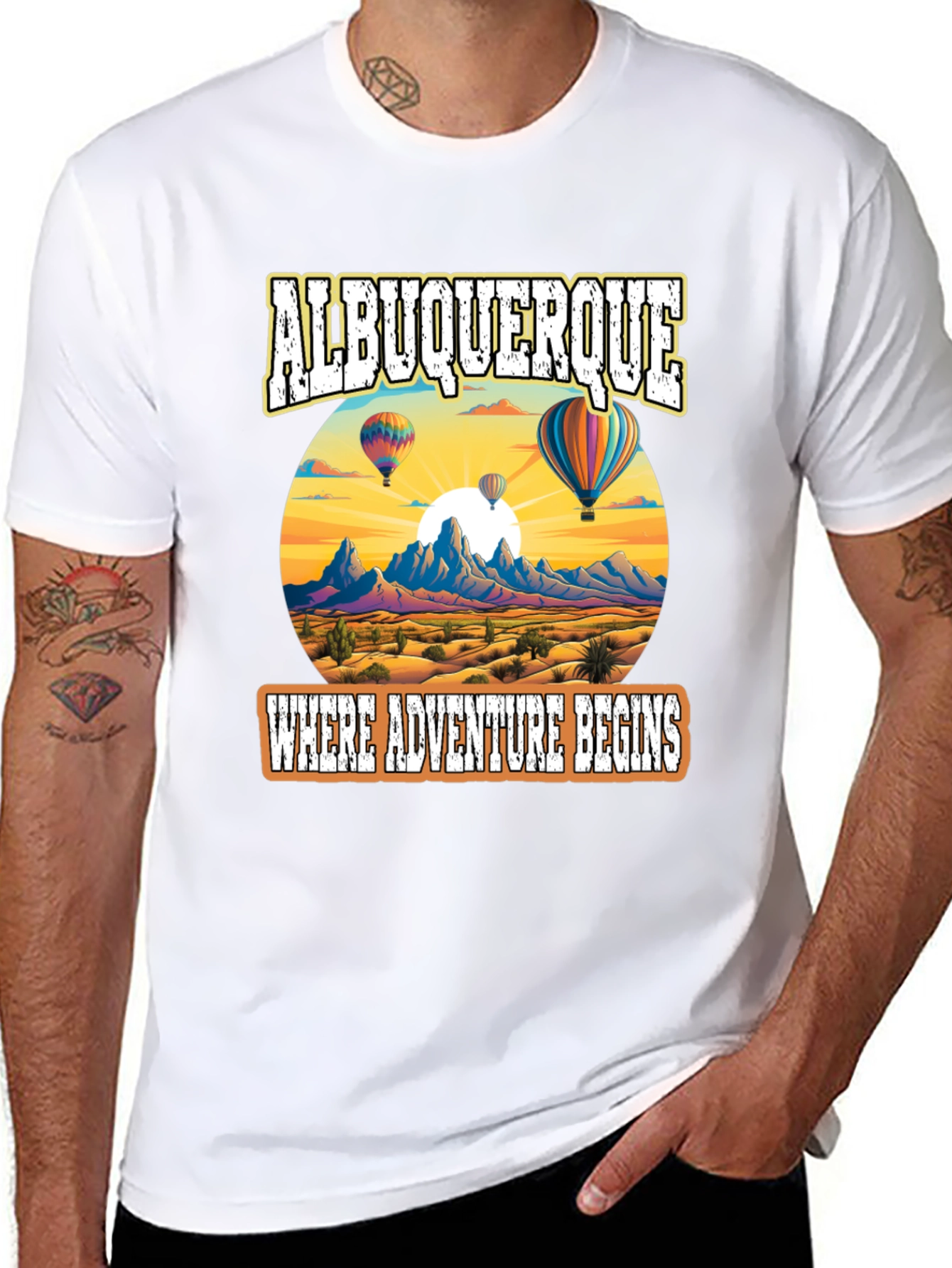 Albuquerque Adventure Begins T-Shirt