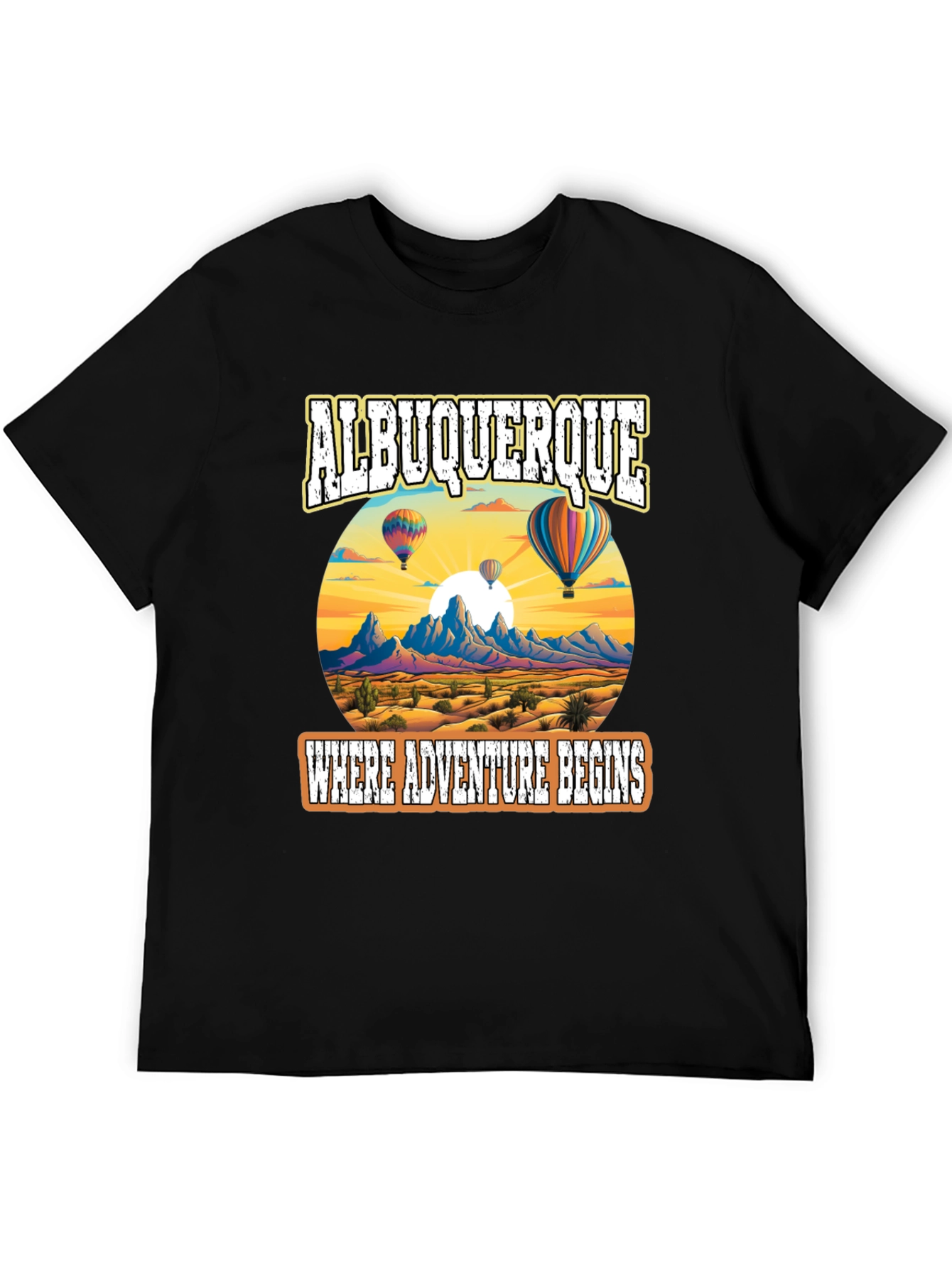 Albuquerque Adventure Begins T-Shirt