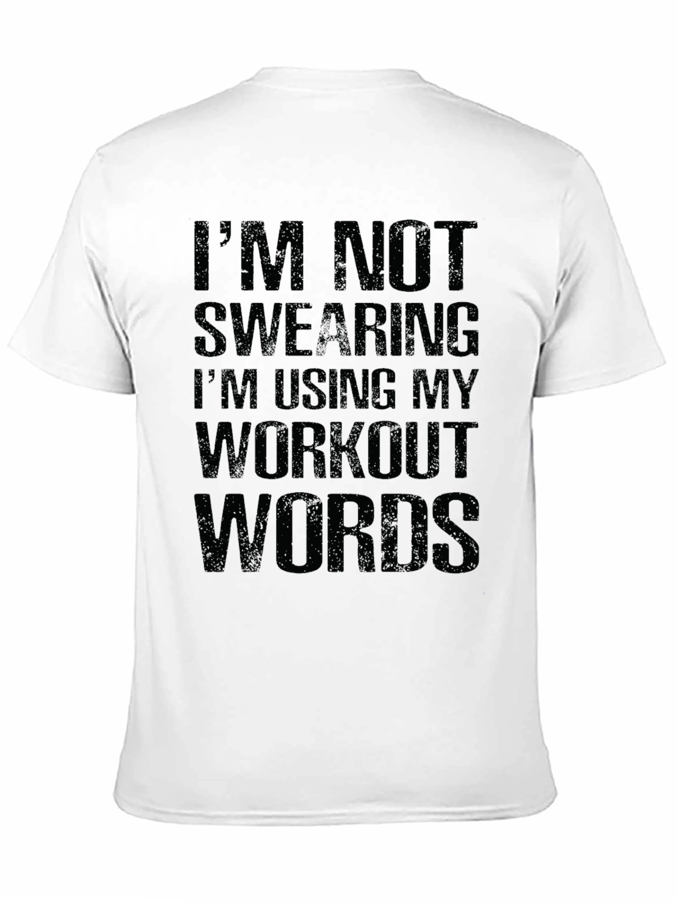 Workout Words Graphic Tee