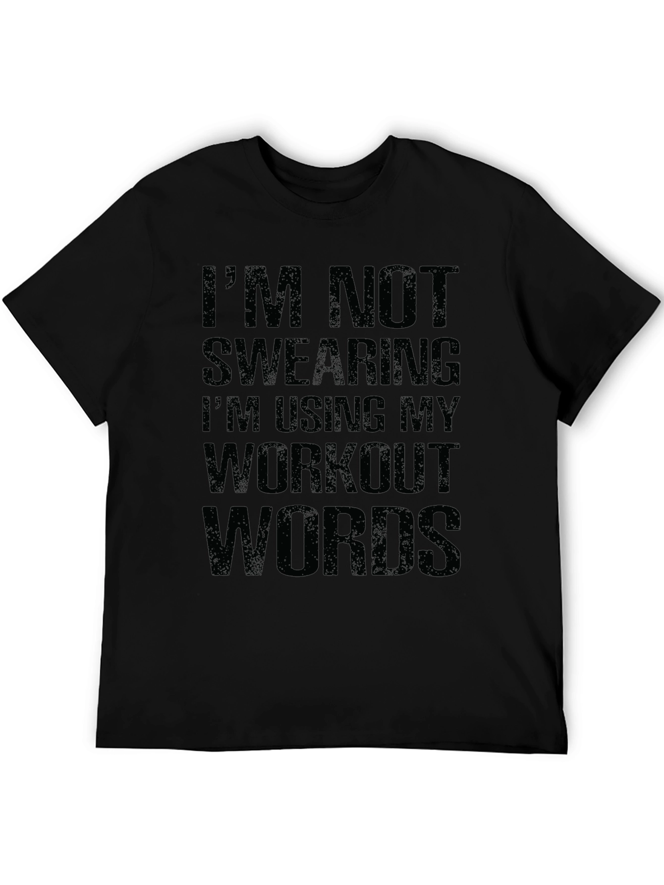 Workout Words Graphic Tee