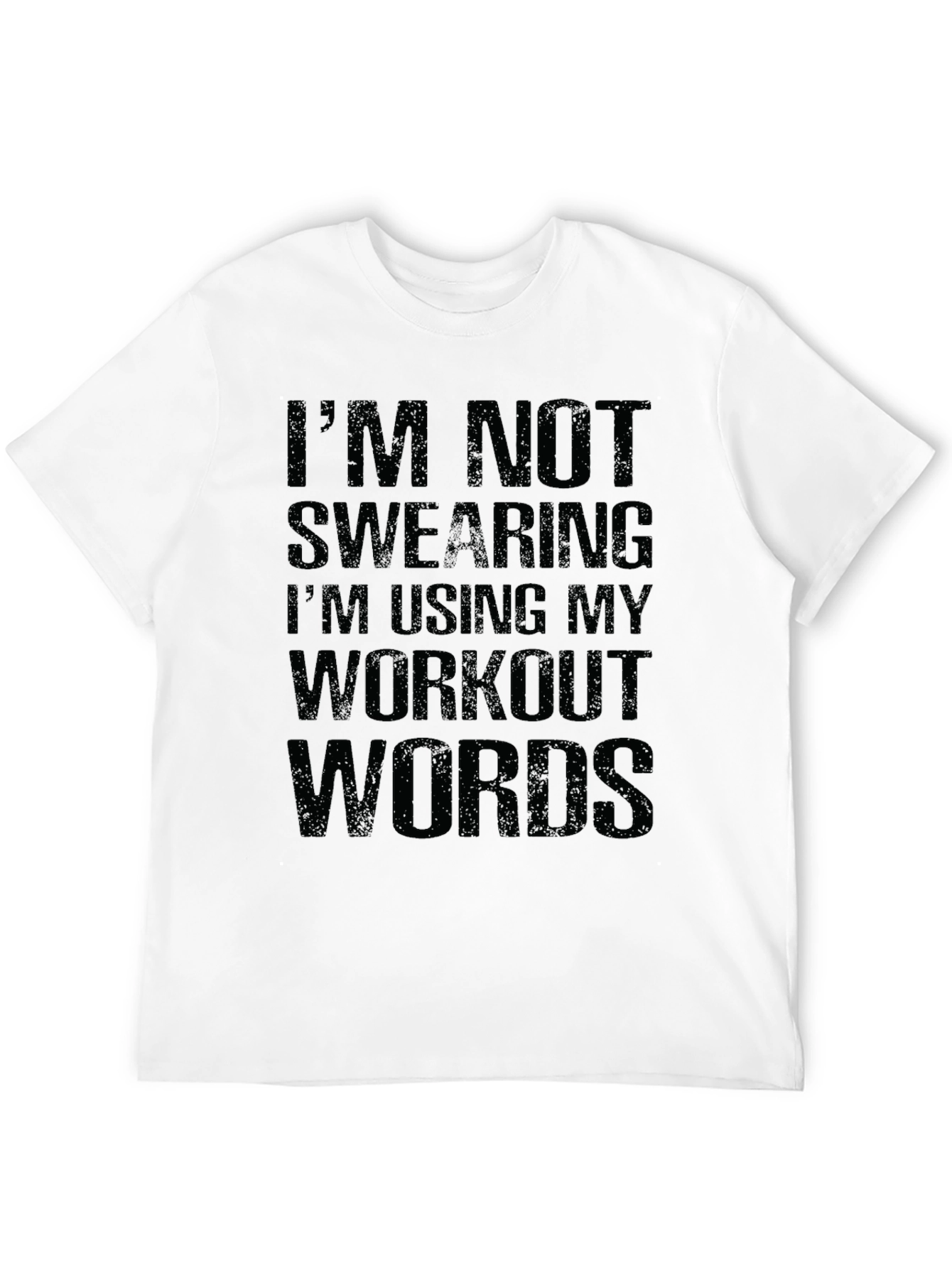 Workout Words Graphic Tee