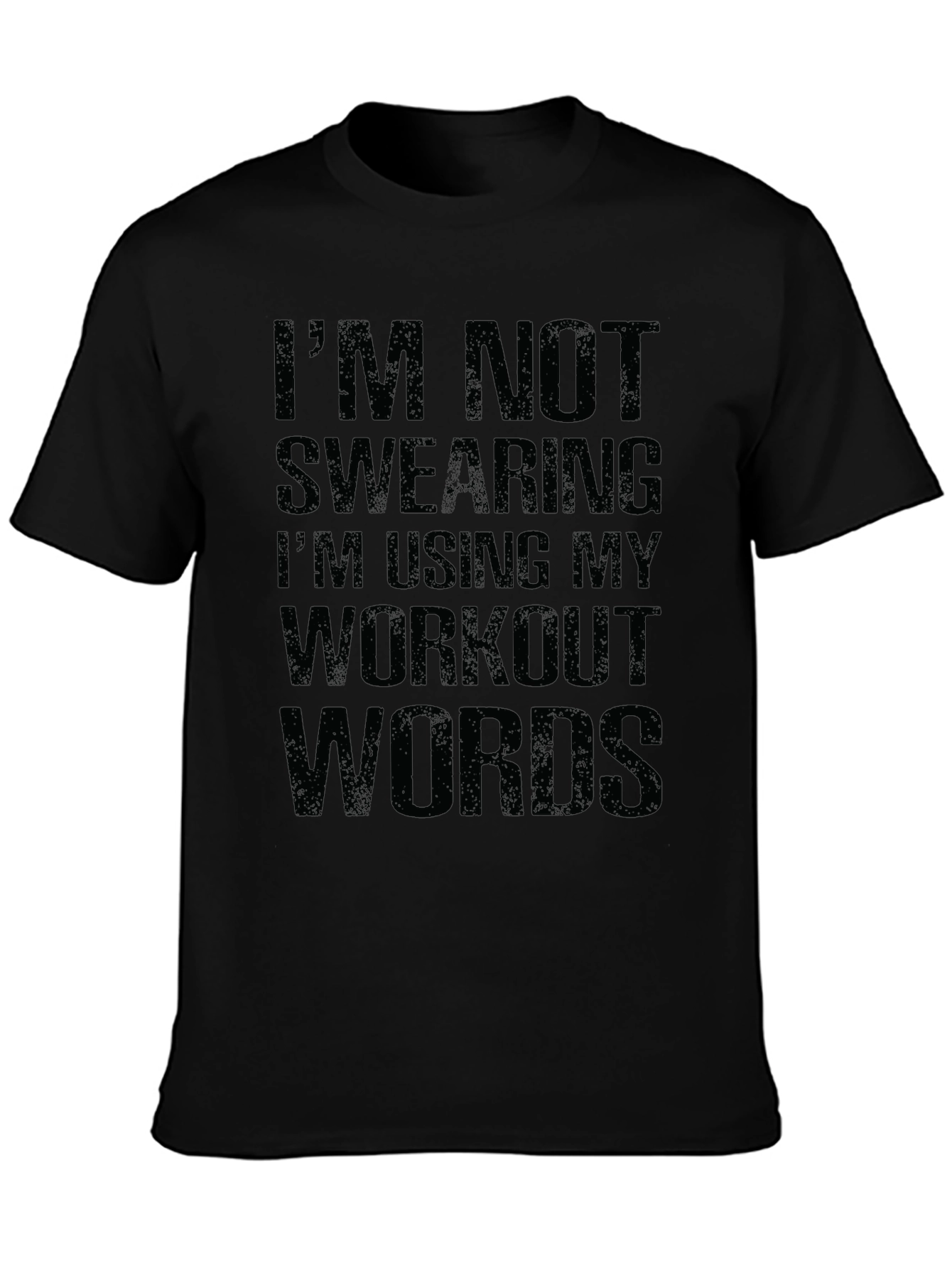 Workout Words Graphic Tee