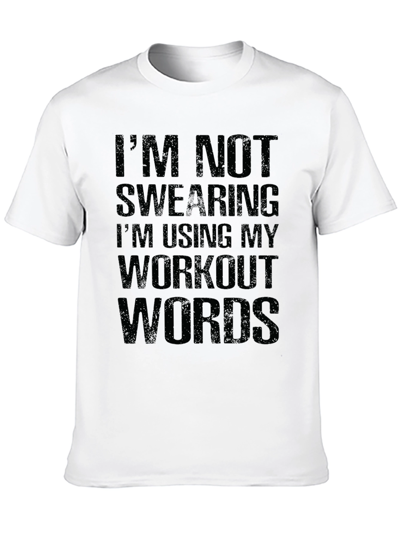 Workout Words Graphic Tee