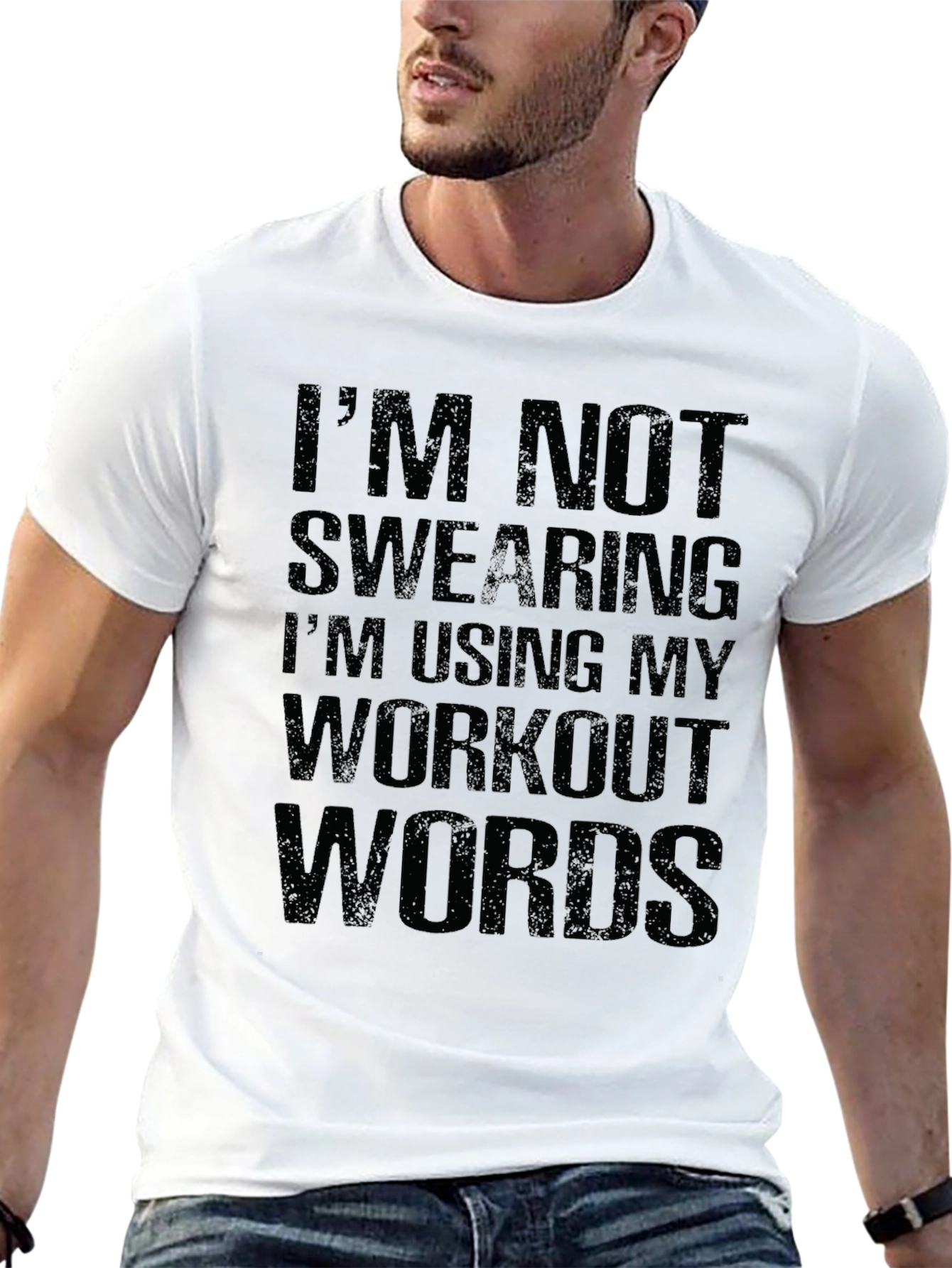 Workout Words Graphic Tee