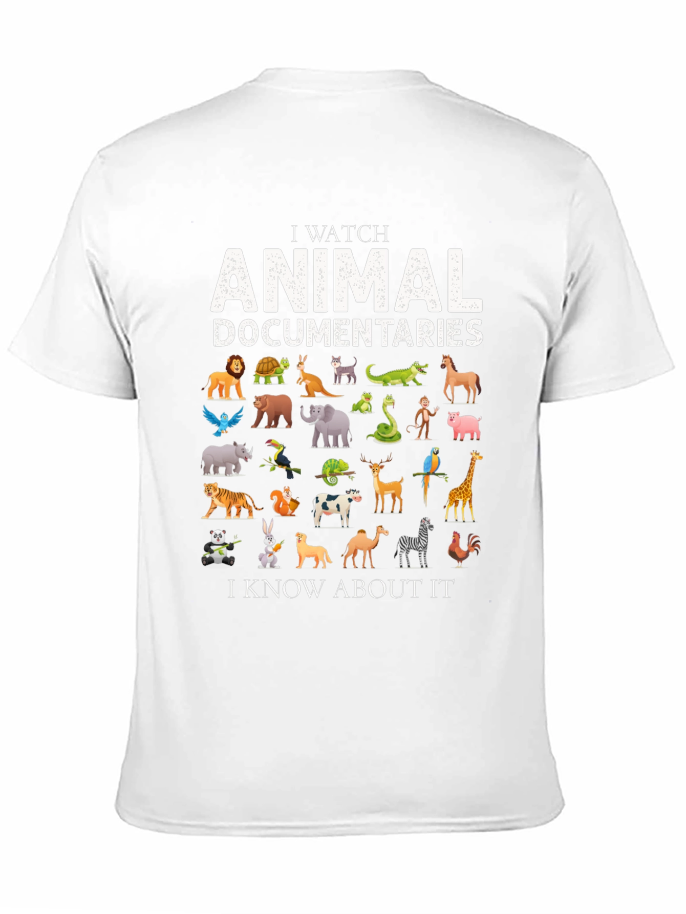 Animal Documentary T-Shirt | Wildlife Enthusiast Tee