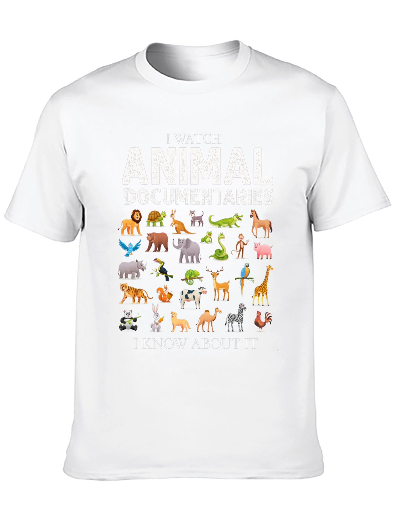 Animal Documentary T-Shirt | Wildlife Enthusiast Tee