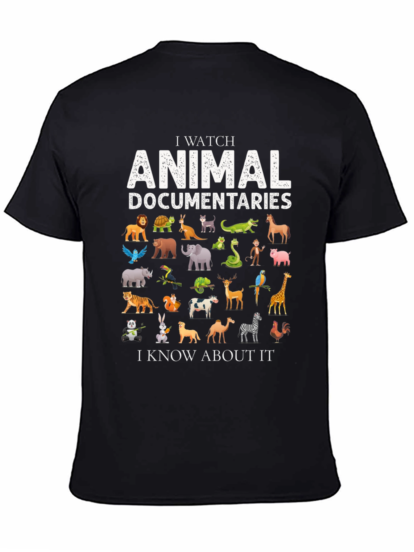 Animal Documentary T-Shirt | Wildlife Enthusiast Tee