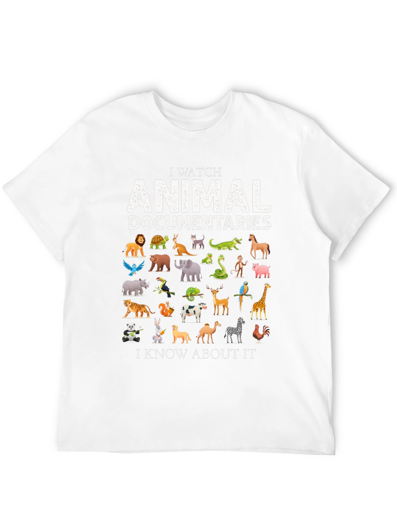 Animal Documentary T-Shirt | Wildlife Enthusiast Tee