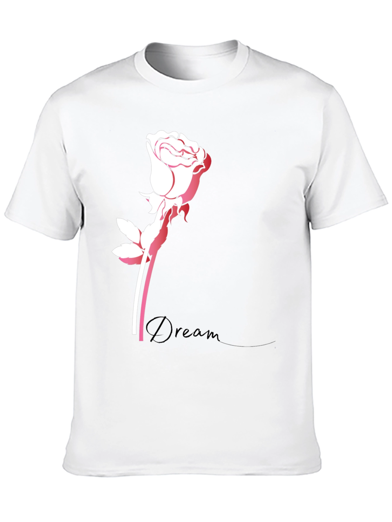 Dream Rose Black T-Shirt
