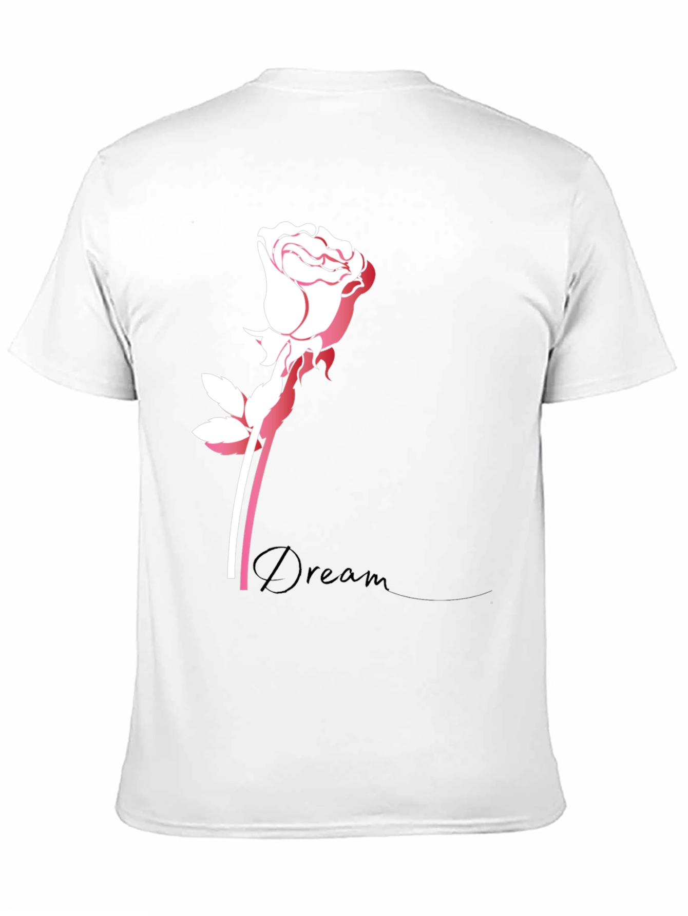 Dream Rose Black T-Shirt