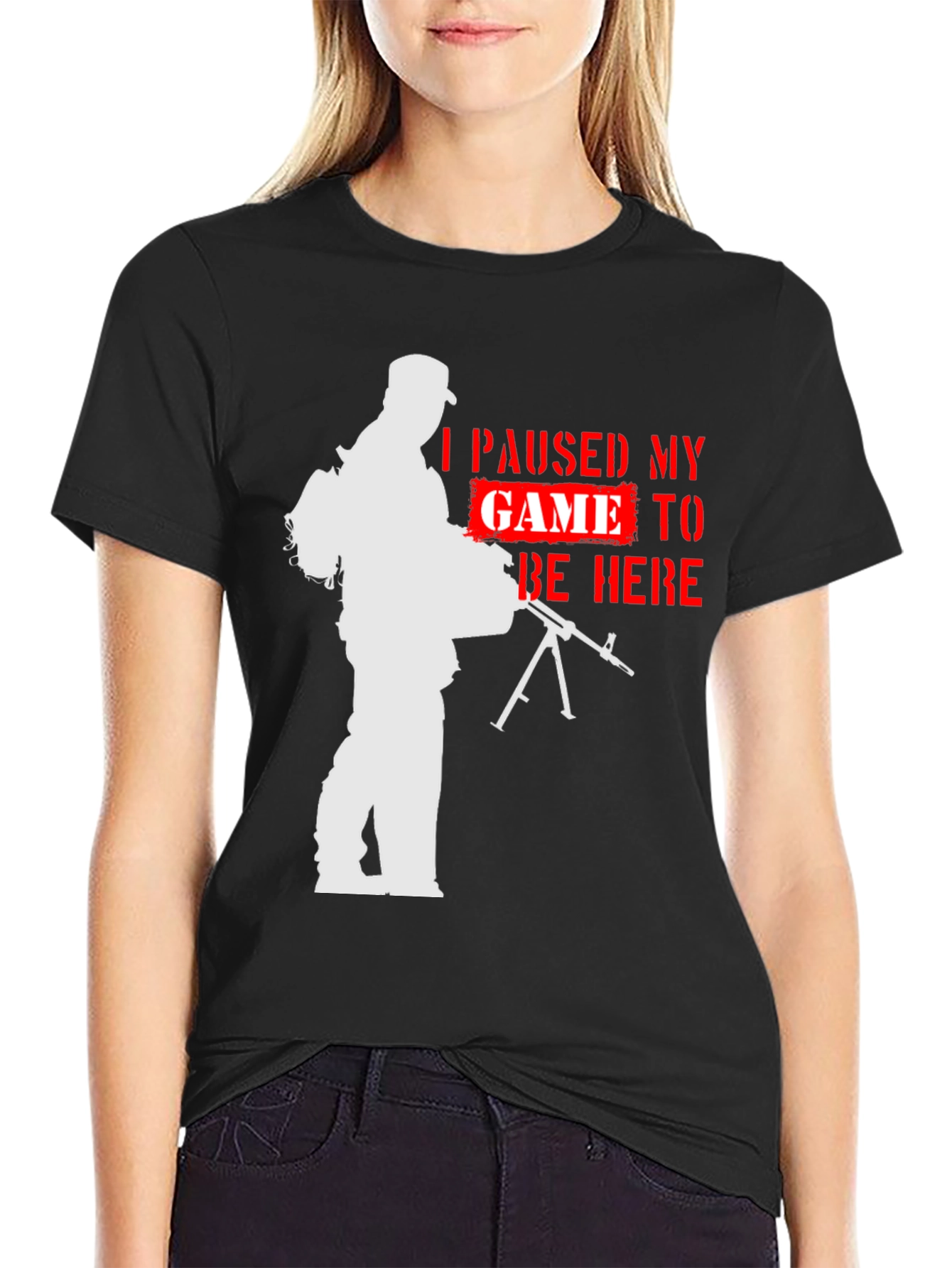 Gamer Graphic Tee - I Paused My Game T-Shirt