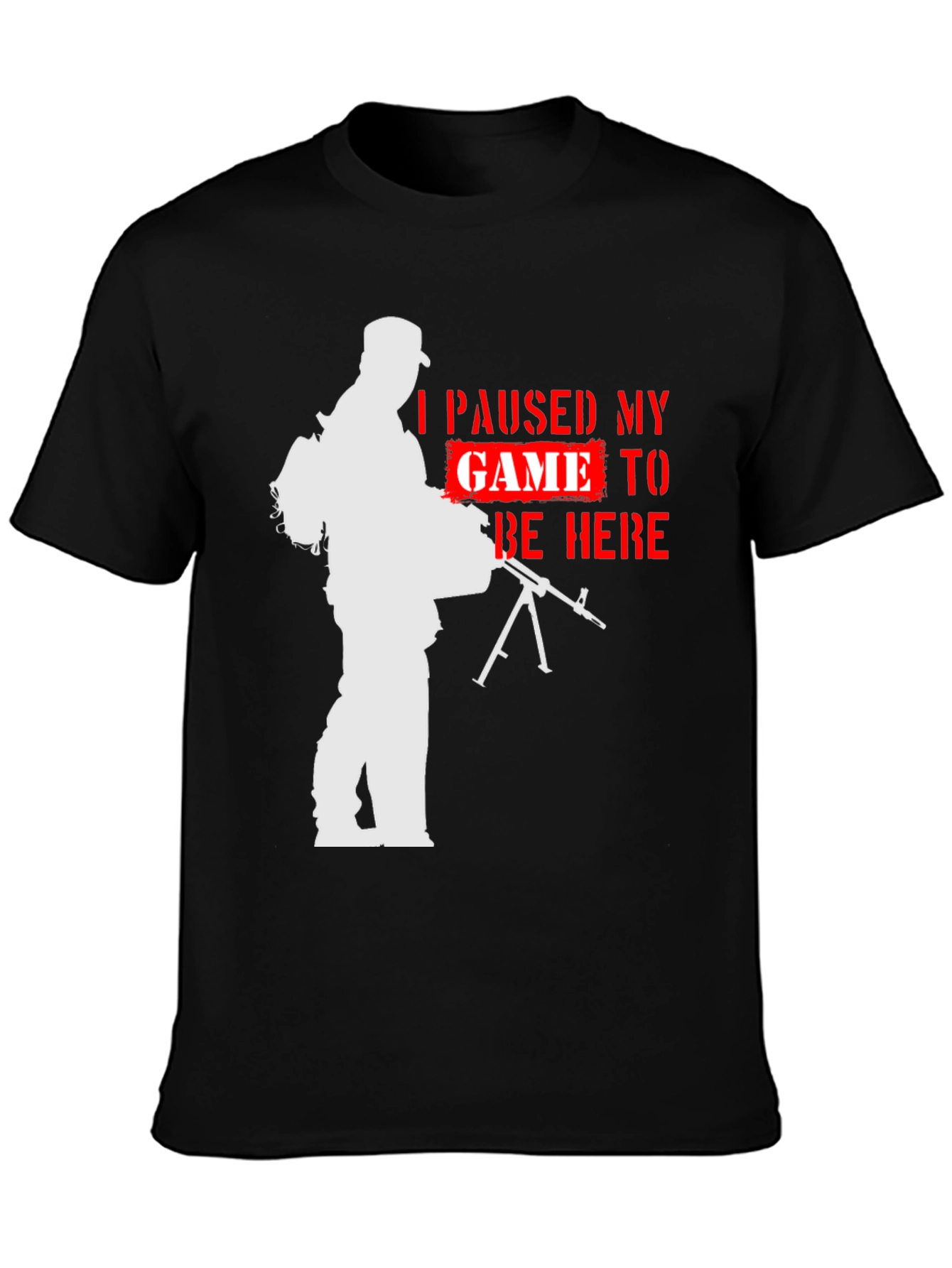 Gamer Graphic Tee - I Paused My Game T-Shirt
