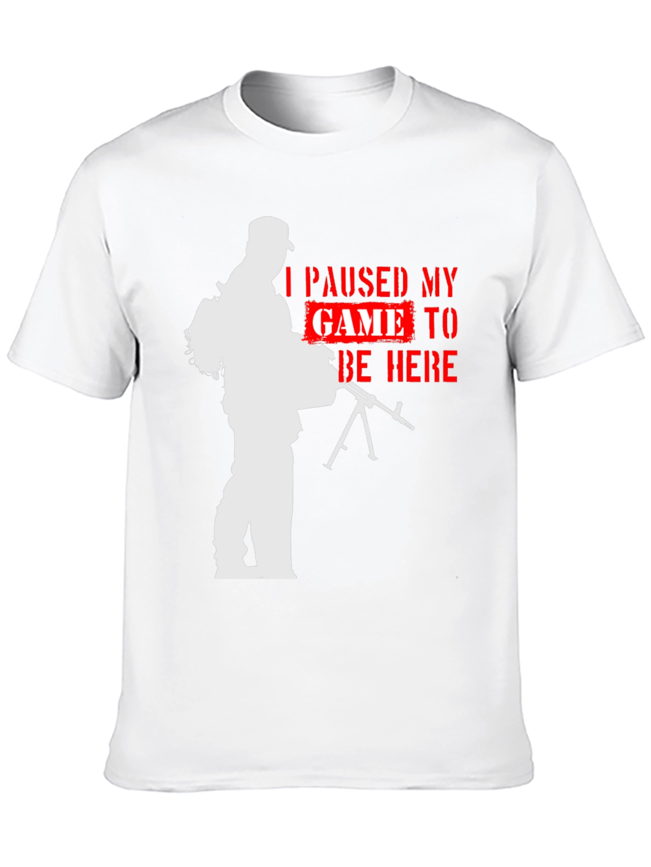 Gamer Graphic Tee - I Paused My Game T-Shirt