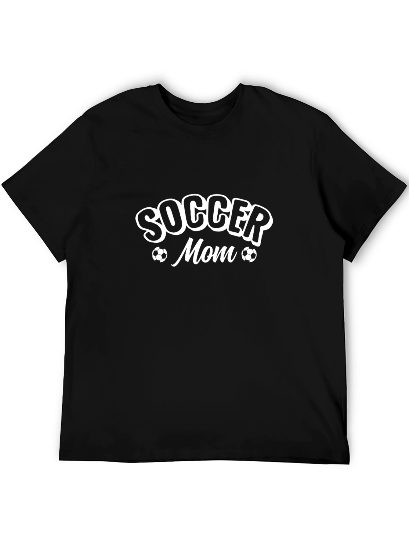 Soccer Mom Black T-Shirt