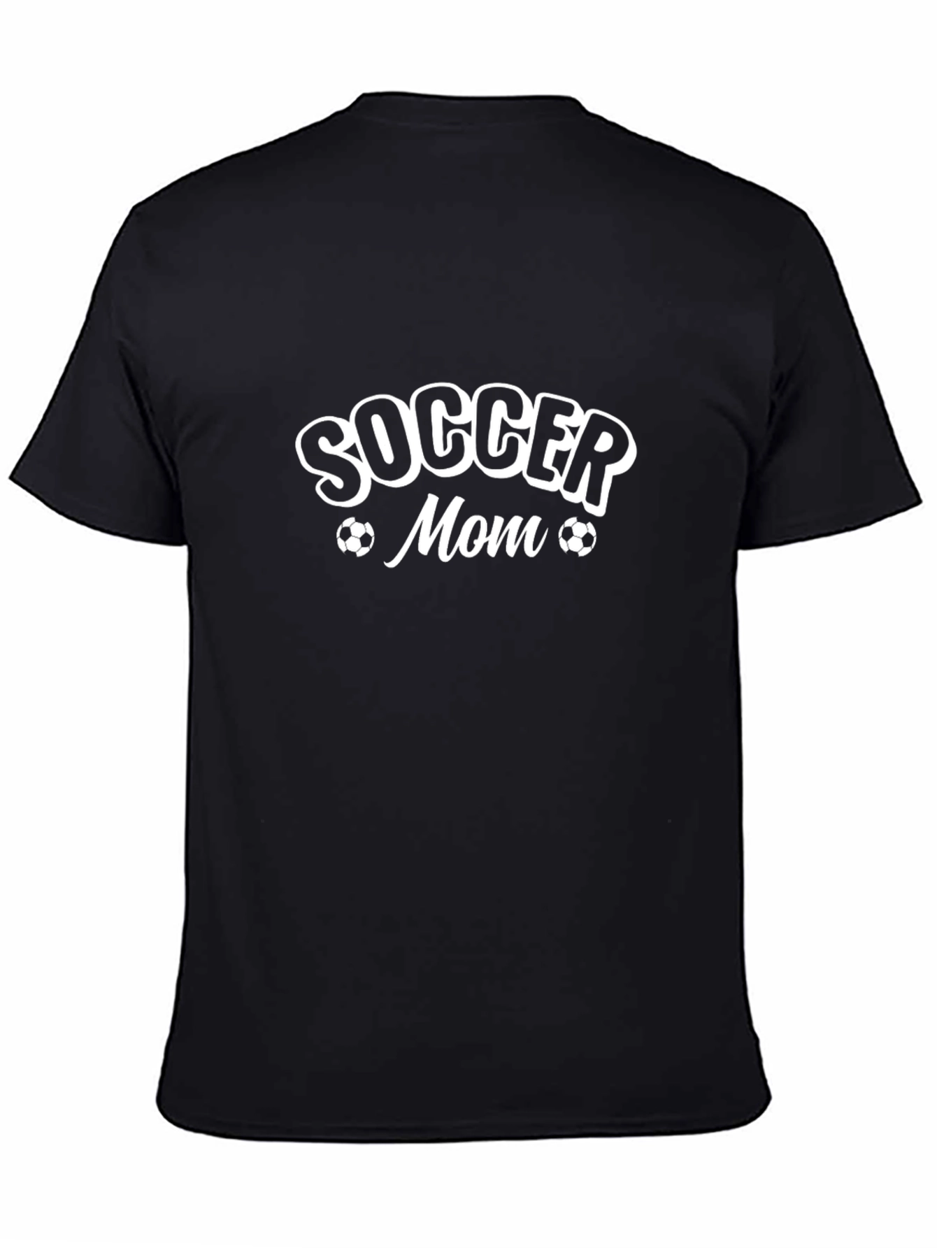 Soccer Mom Black T-Shirt