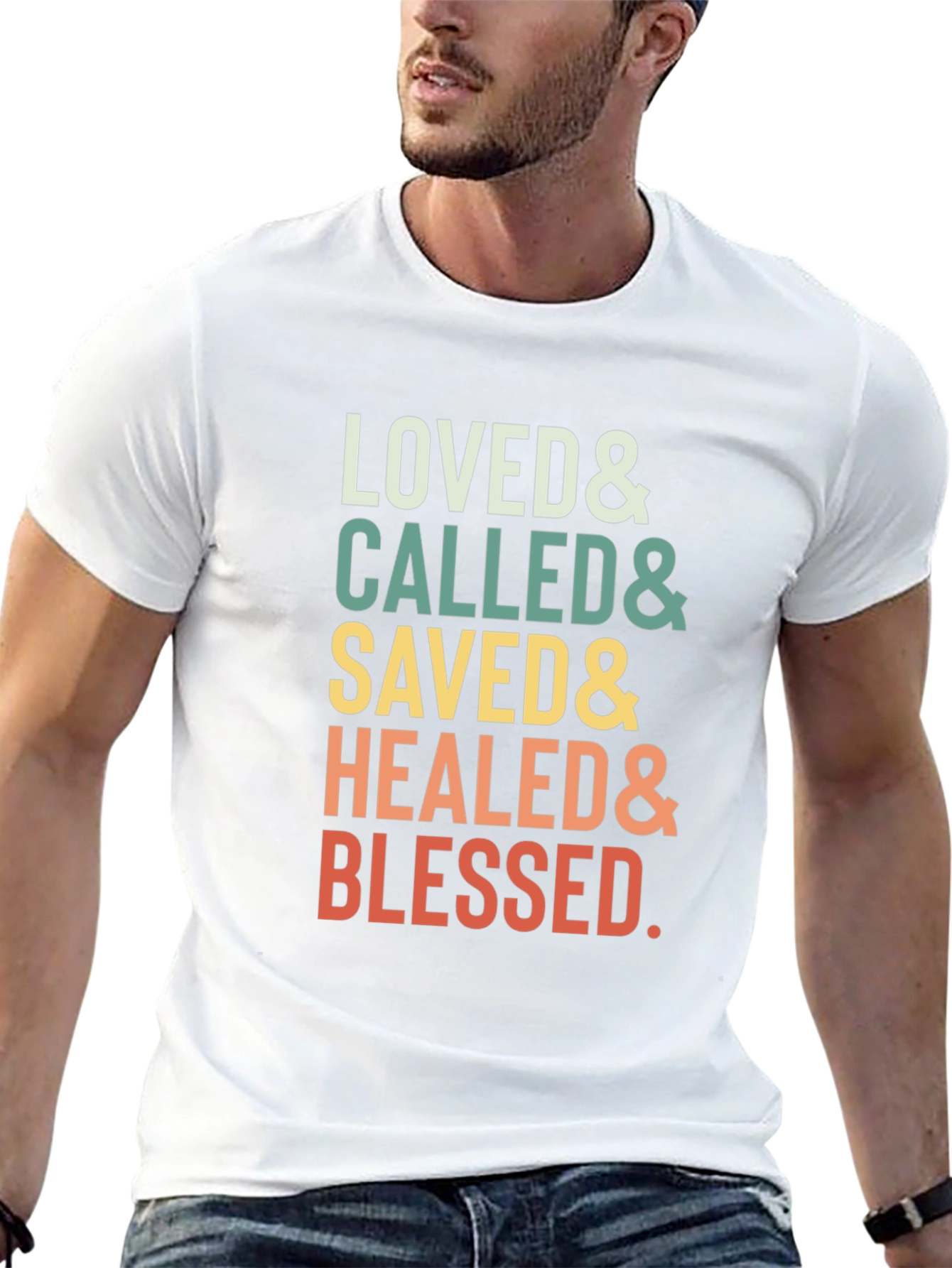 Loved Called Saved Healed Blessed T-Shirt