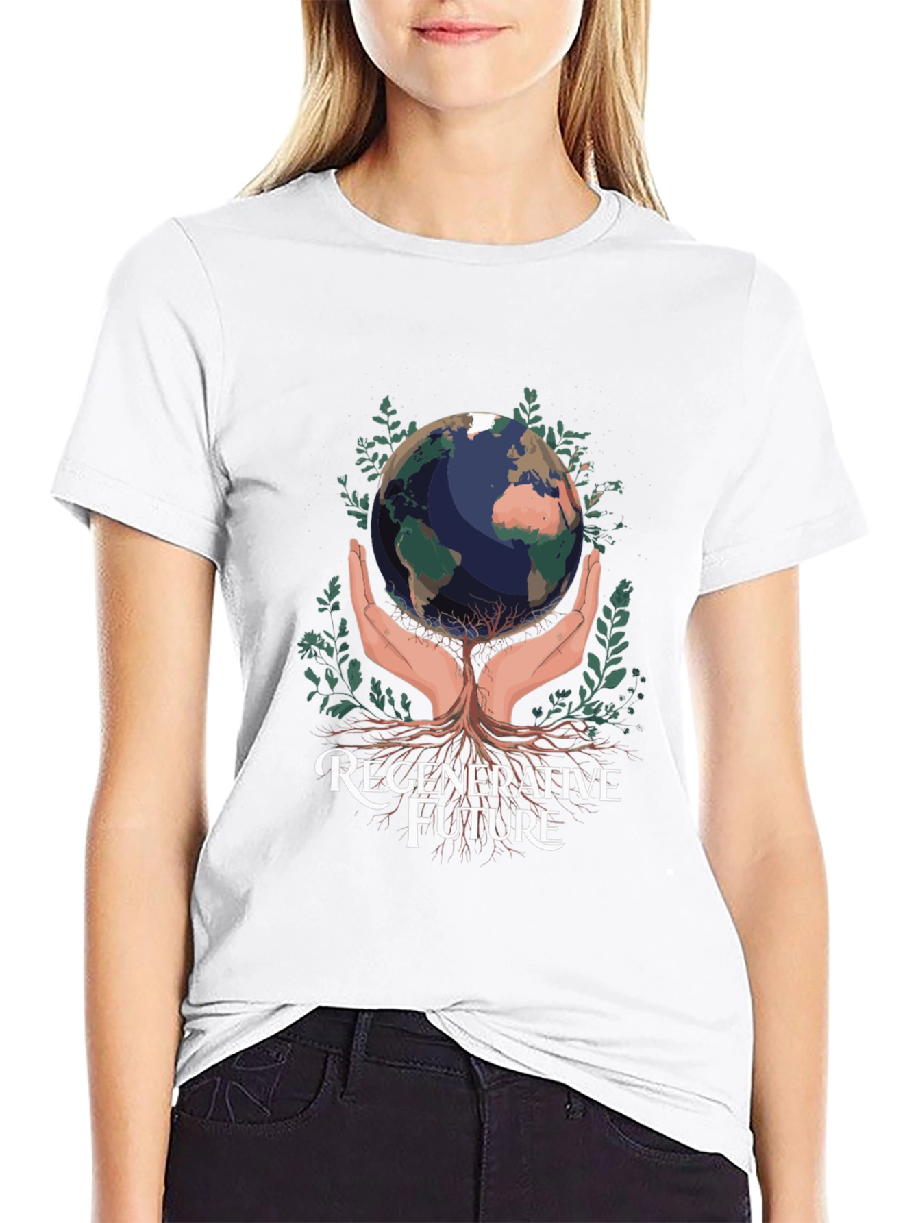 Regenerative Future Earth Graphic Tee