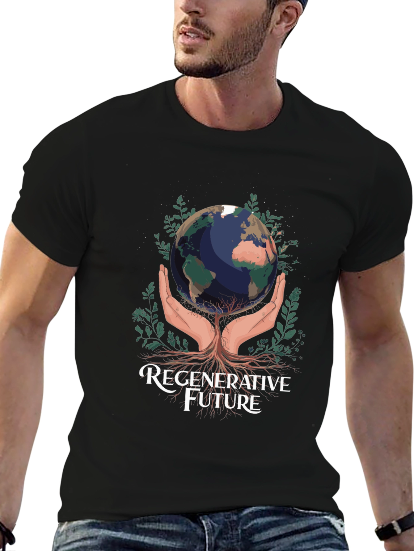Regenerative Future Earth Graphic Tee