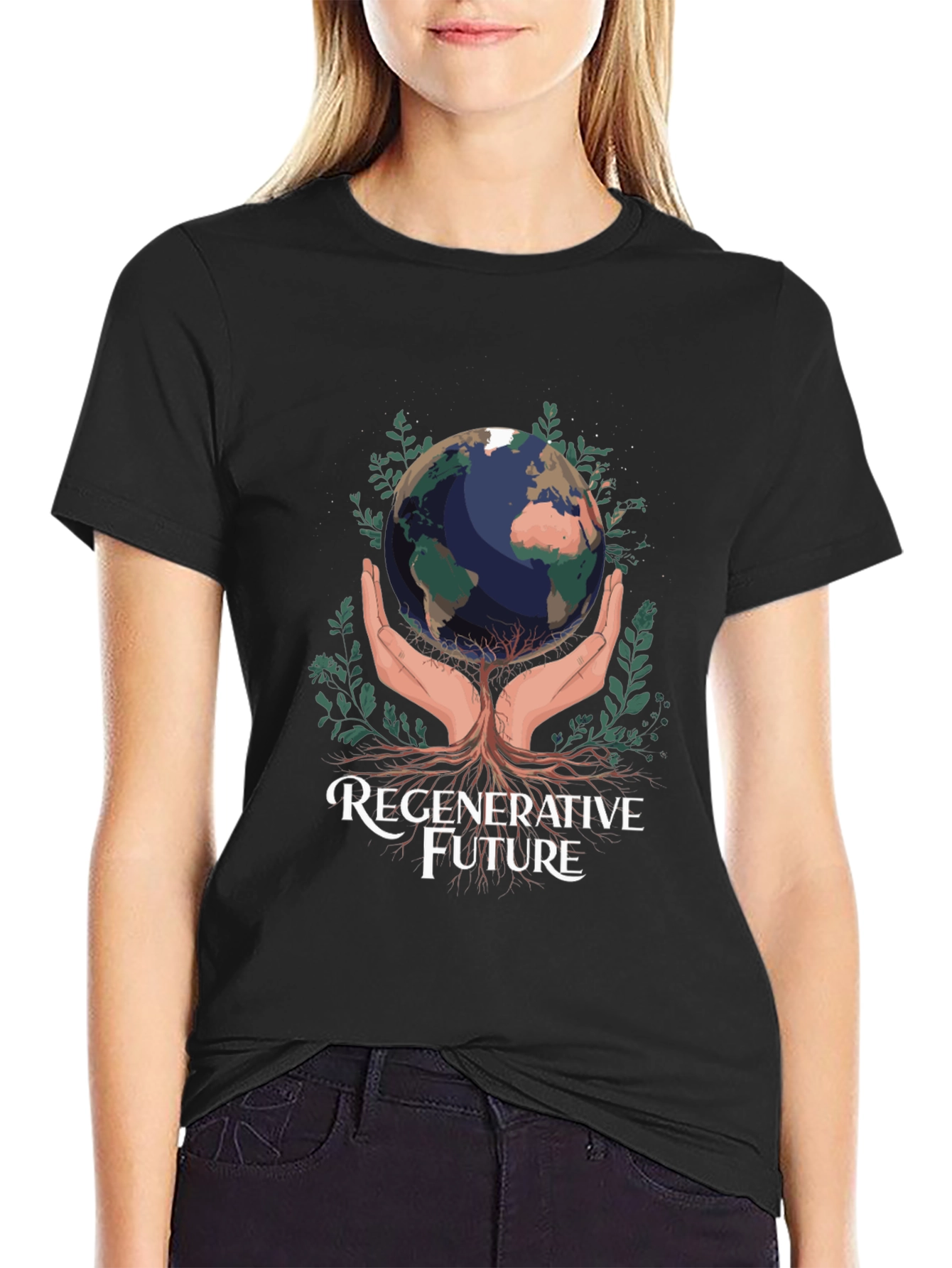 Regenerative Future Earth Graphic Tee