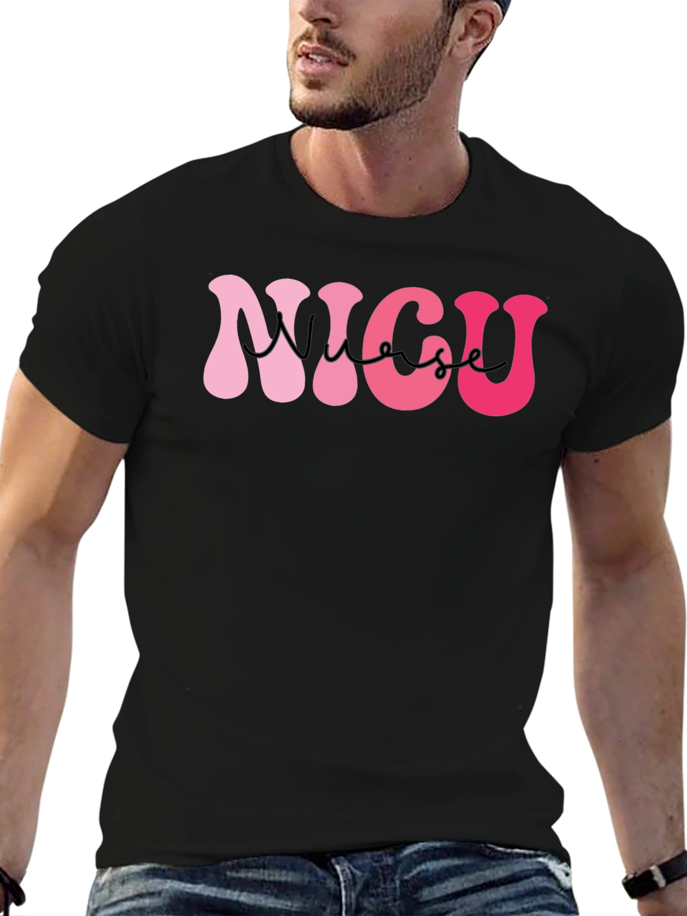 NICU Nurse T-Shirt - Retro Style Comfortable Fit