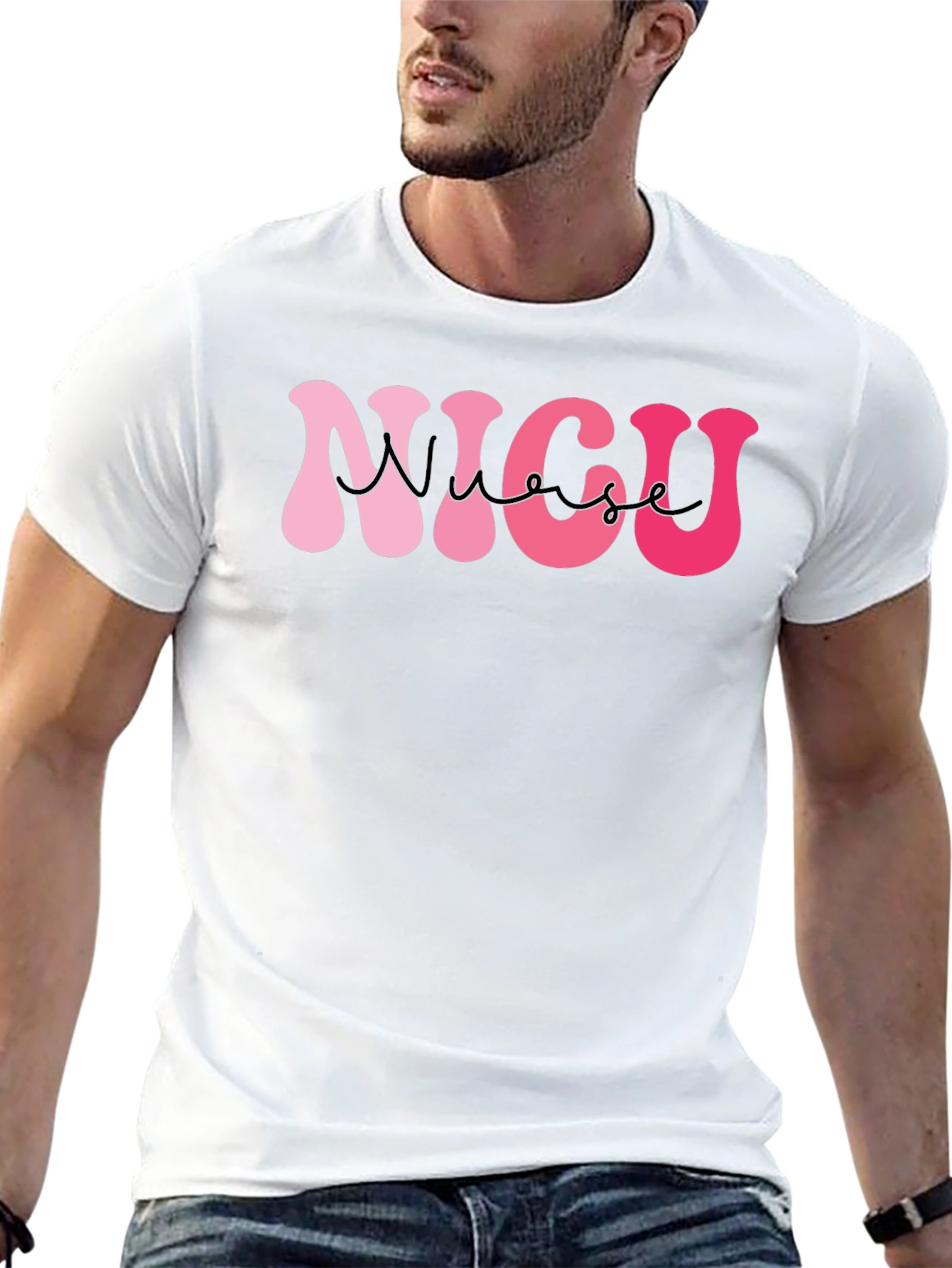 NICU Nurse T-Shirt - Retro Style Comfortable Fit
