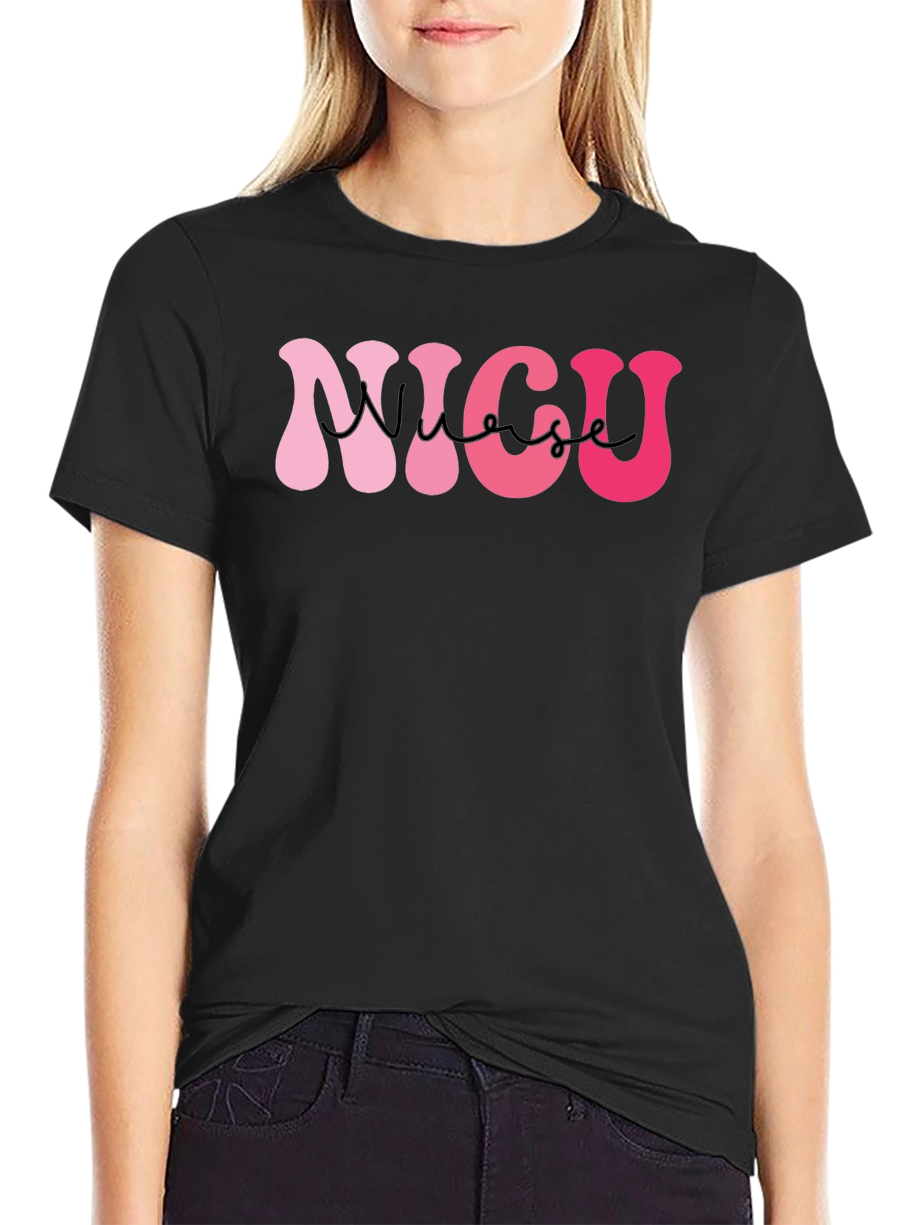 NICU Nurse T-Shirt - Retro Style Comfortable Fit