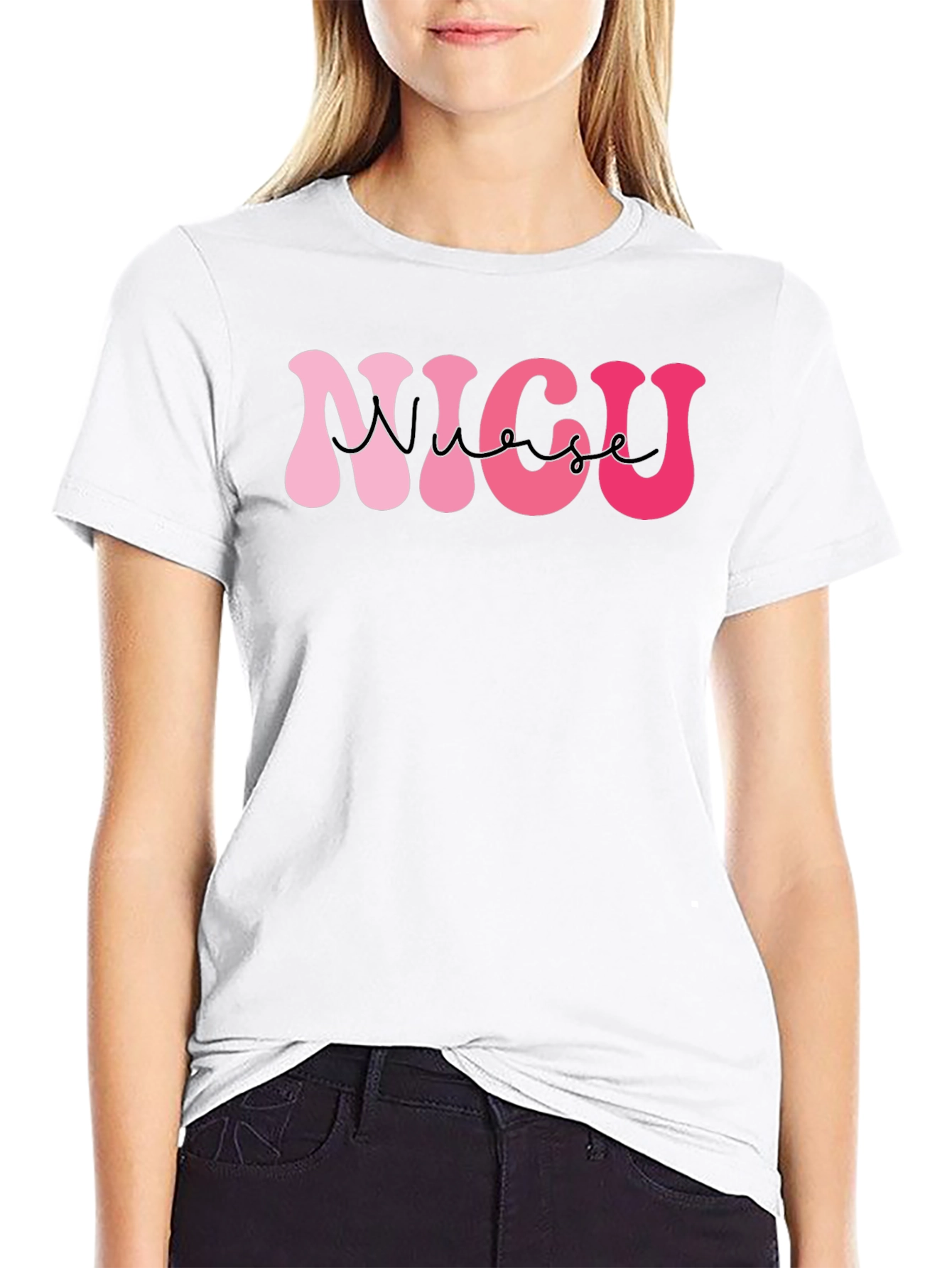 NICU Nurse T-Shirt - Retro Style Comfortable Fit