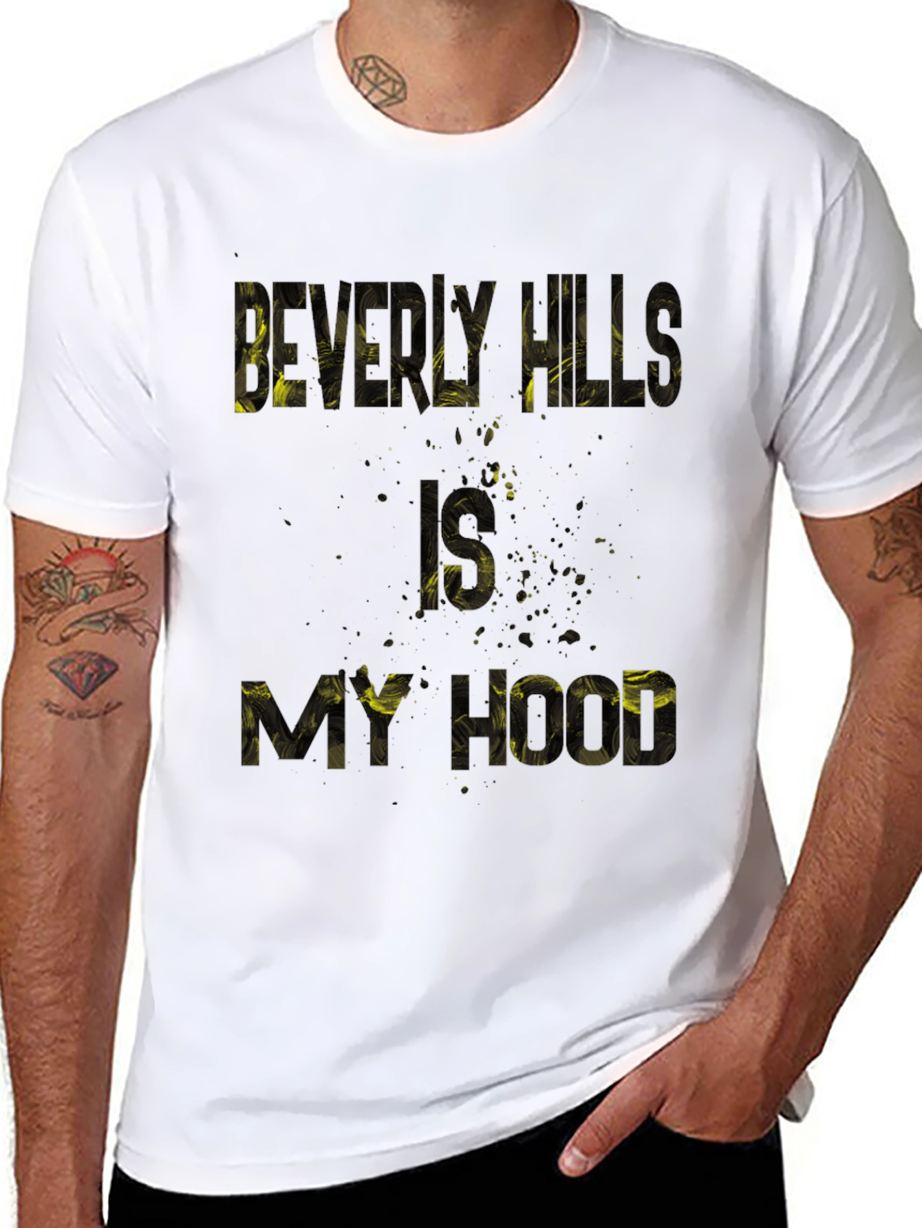 Beverly Hills Is My Hood Graphic Tee