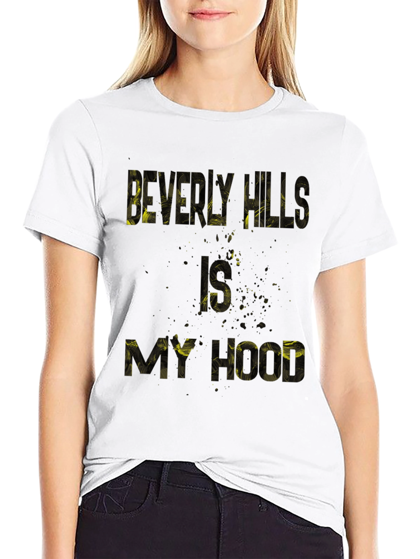 Beverly Hills Is My Hood Graphic Tee