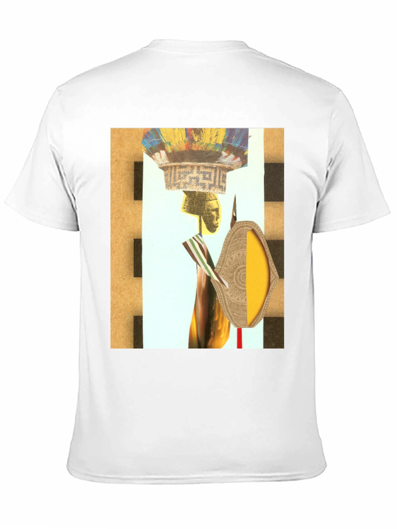 Abstract Graphic Print Tee