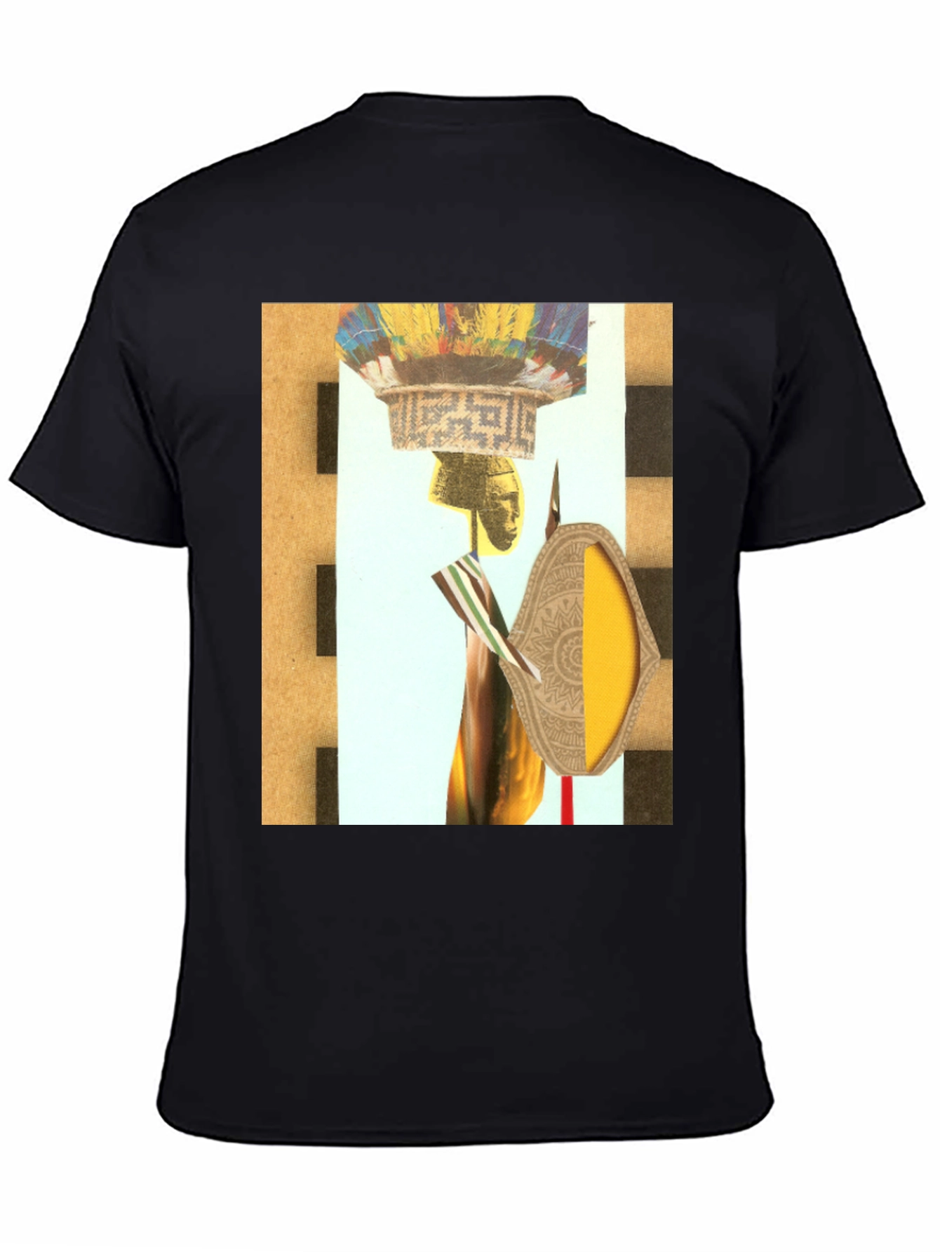 Abstract Graphic Print Tee