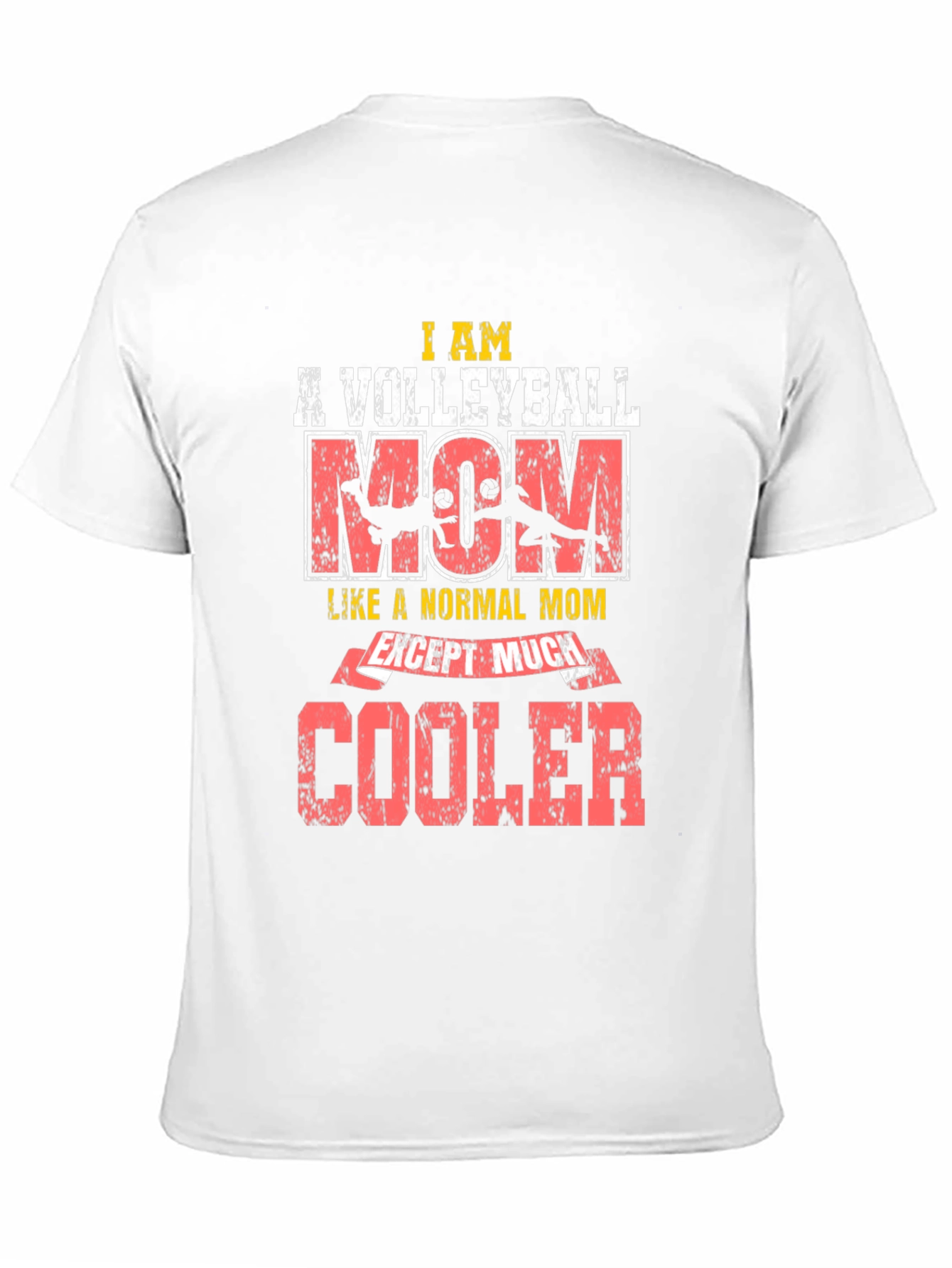 Volleyball Mom T-Shirt - Cool Mom Edition