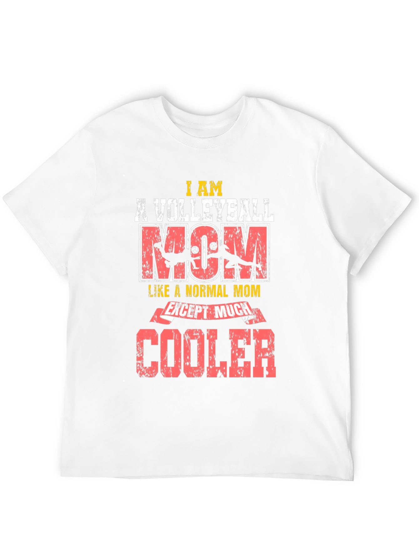 Volleyball Mom T-Shirt - Cool Mom Edition