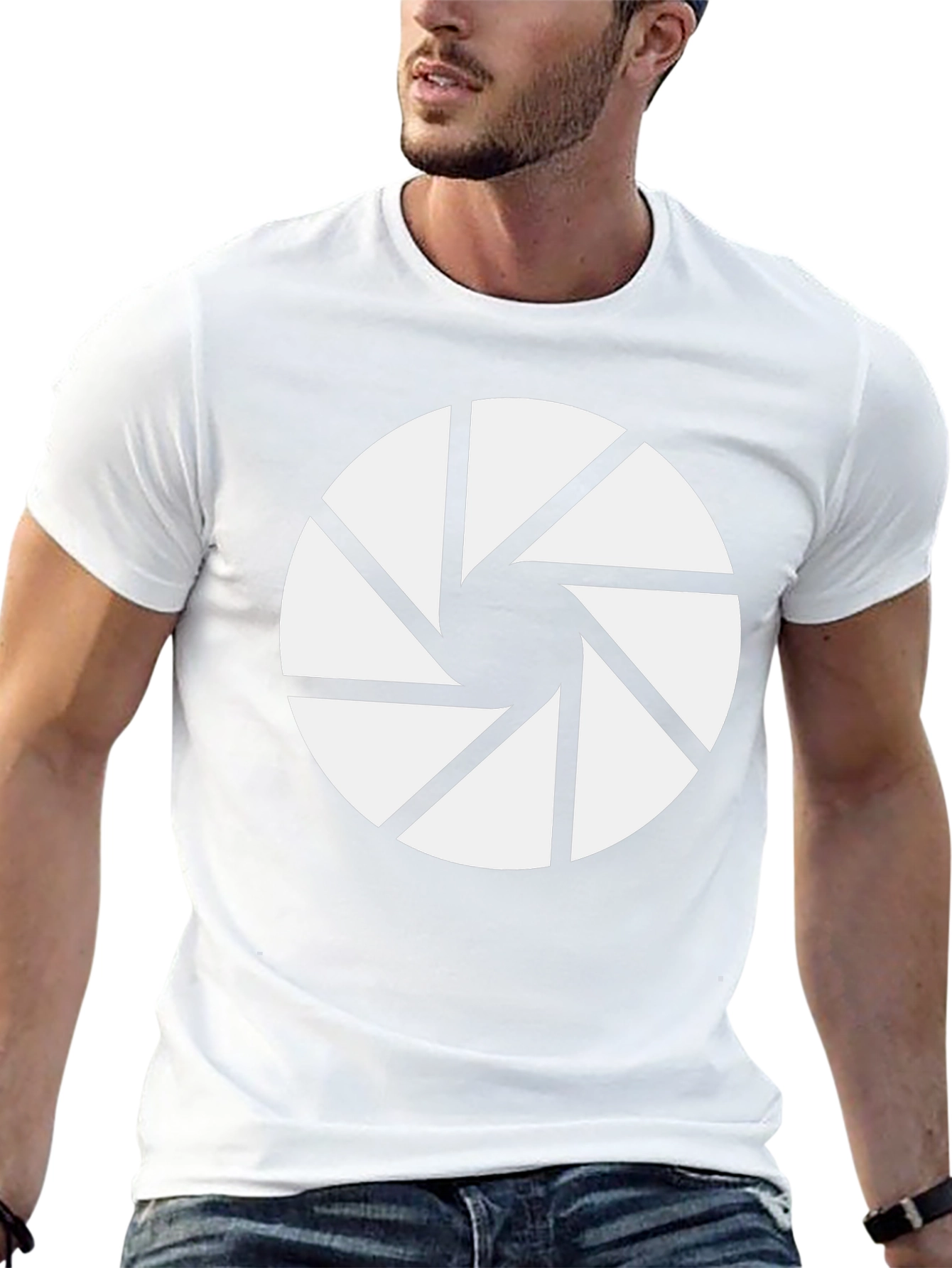 Camera Aperture Graphic T-Shirt