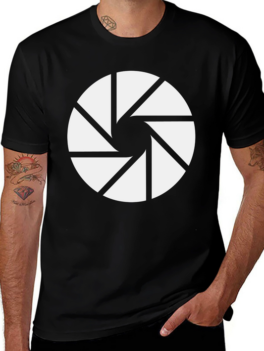 Camera Aperture Graphic T-Shirt