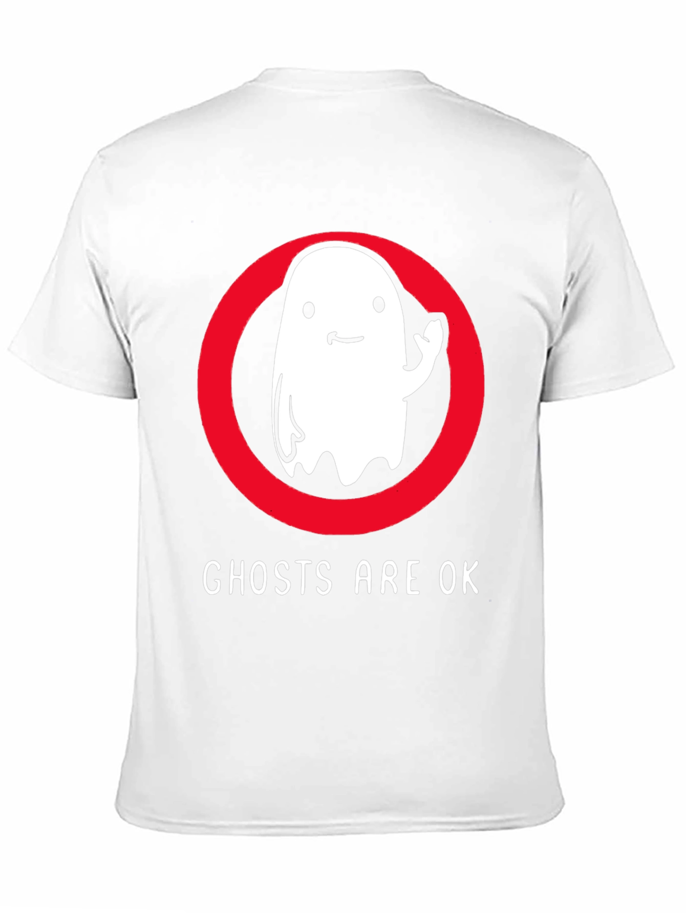 Ghosts Are OK T-Shirt - Fun Spooky Tee