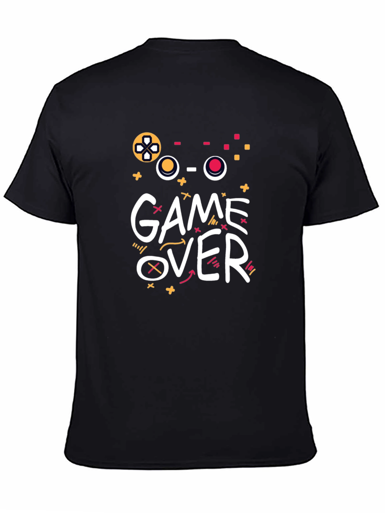 Game Over T-Shirt - Gamer Style Graphic Tee