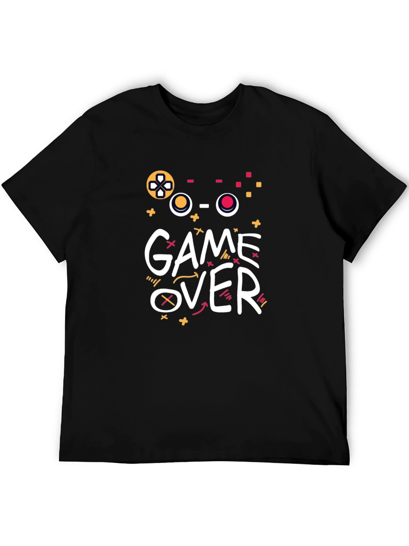 Game Over T-Shirt - Gamer Style Graphic Tee