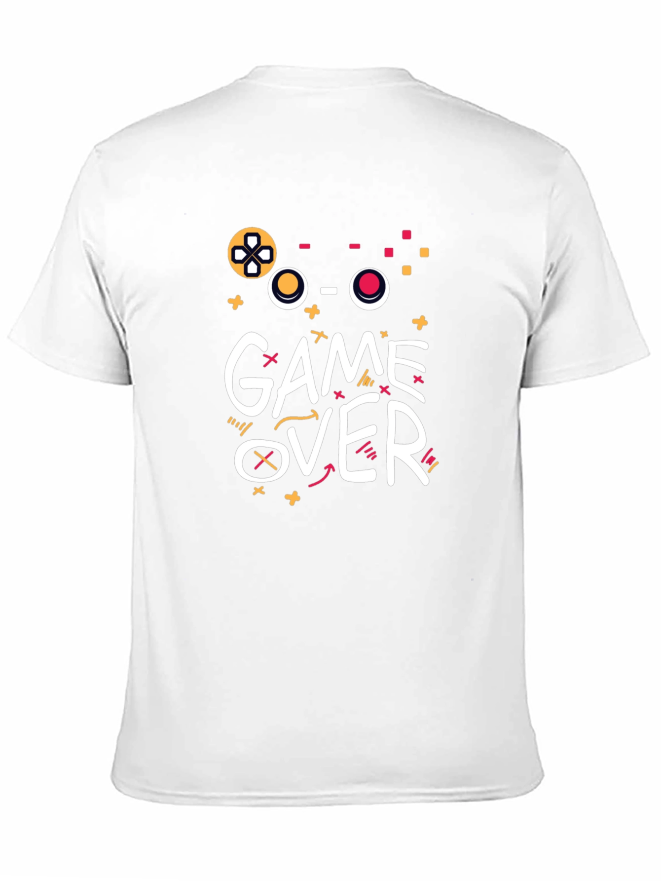 Game Over T-Shirt - Gamer Style Graphic Tee