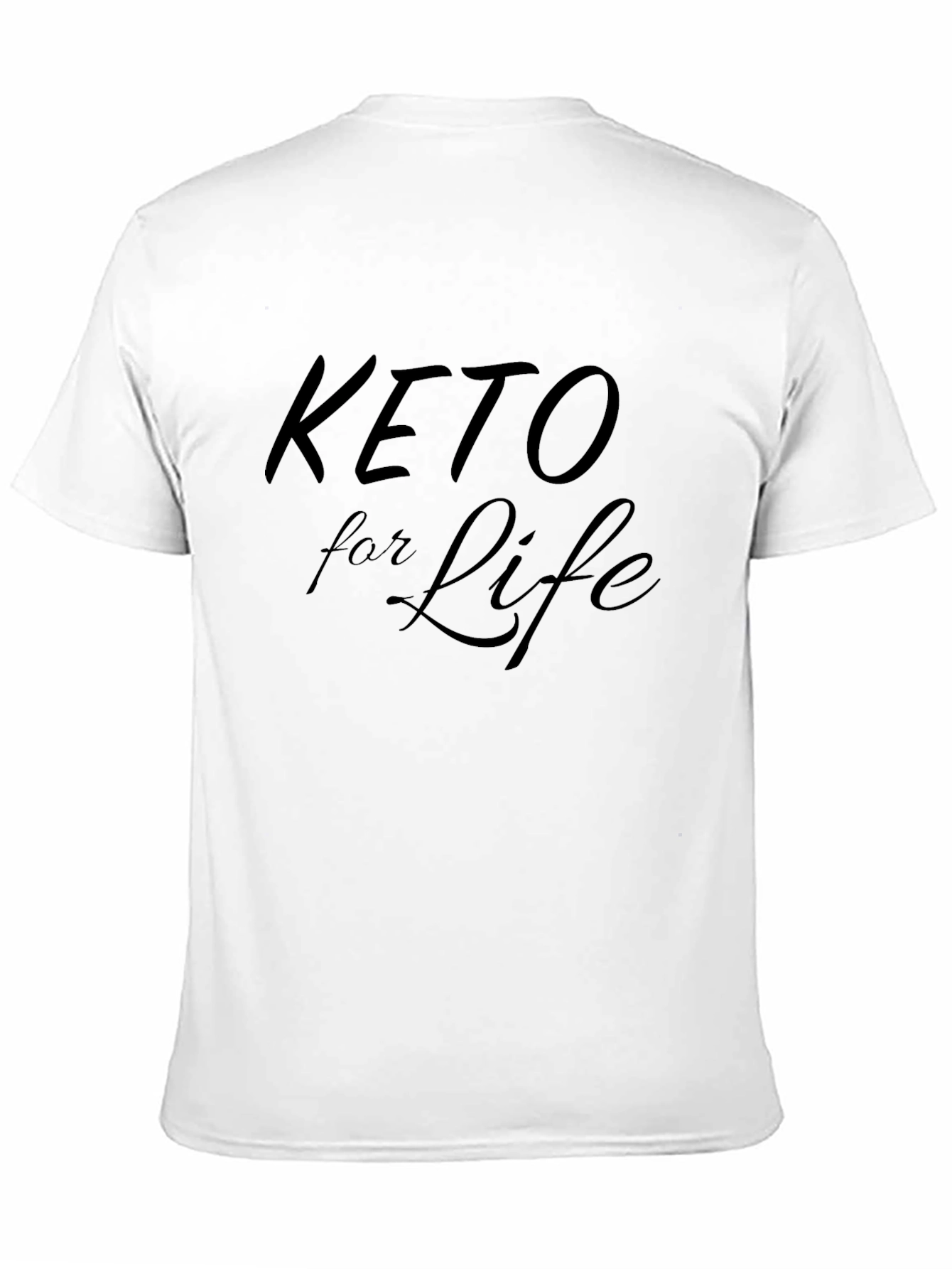 Keto for Life Graphic Tee - Black T-Shirt